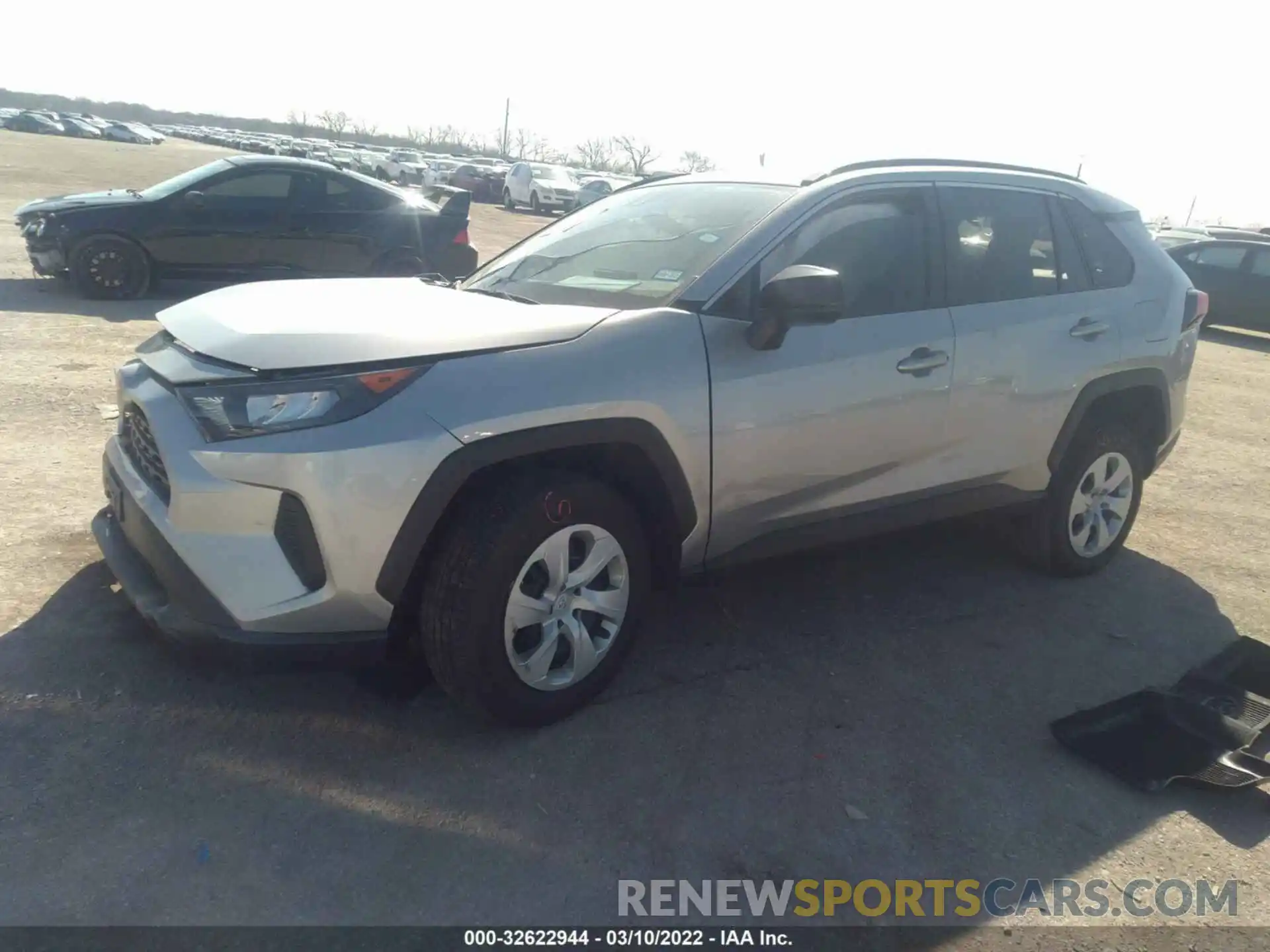 2 Photograph of a damaged car 2T3F1RFV0LC124852 TOYOTA RAV4 2020