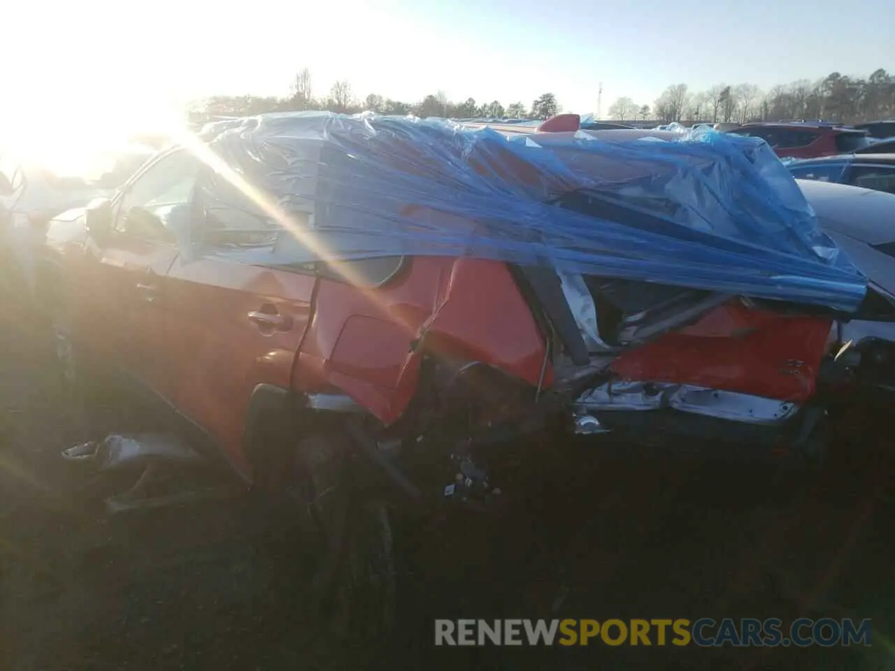 2 Photograph of a damaged car 2T3F1RFV0LW090877 TOYOTA RAV4 2020