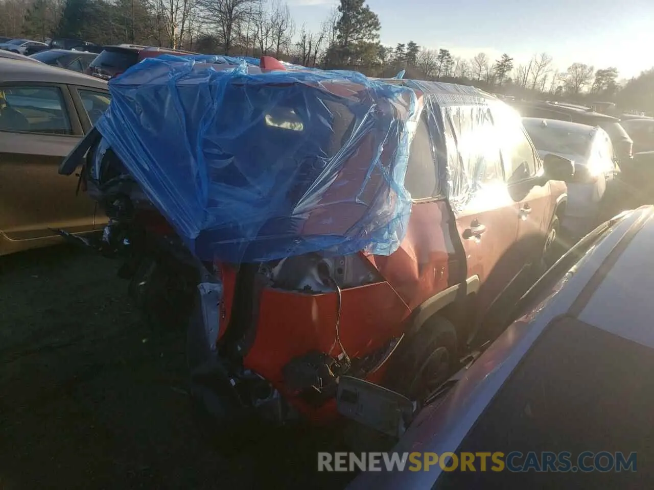 3 Photograph of a damaged car 2T3F1RFV0LW090877 TOYOTA RAV4 2020
