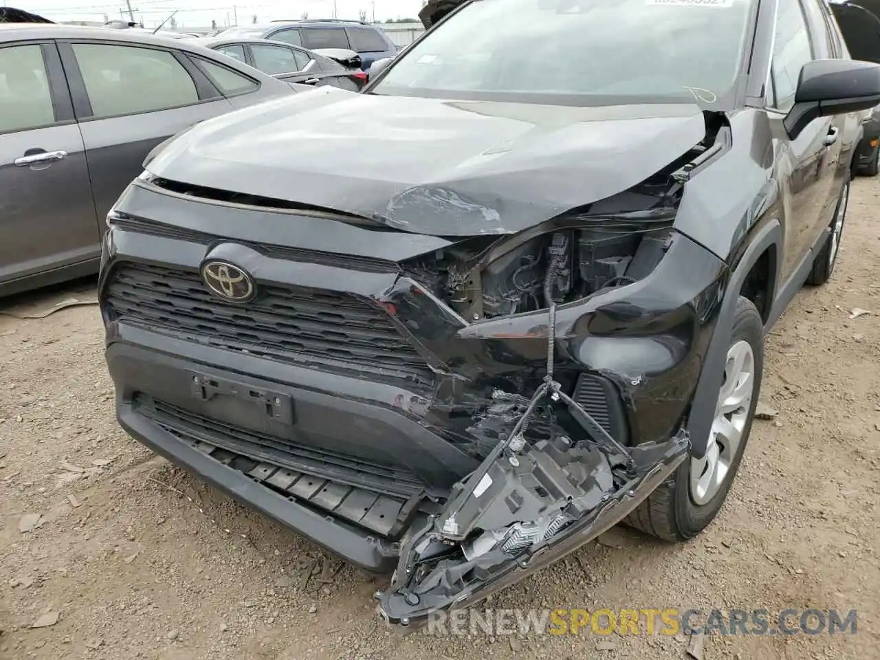 9 Photograph of a damaged car 2T3F1RFV1LC061048 TOYOTA RAV4 2020