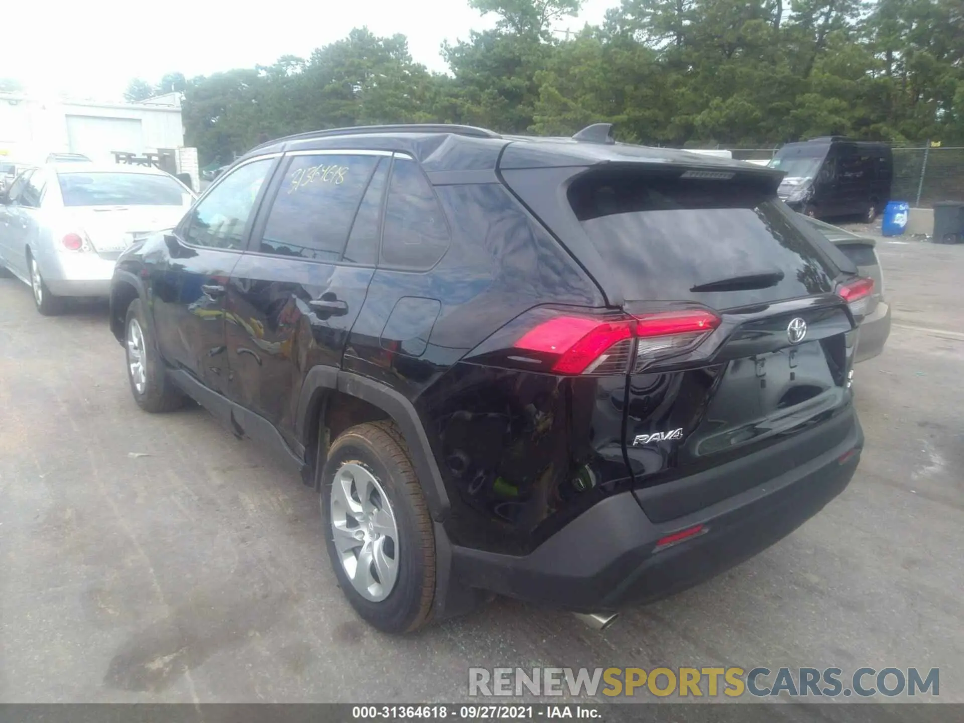 3 Photograph of a damaged car 2T3F1RFV1LC064080 TOYOTA RAV4 2020