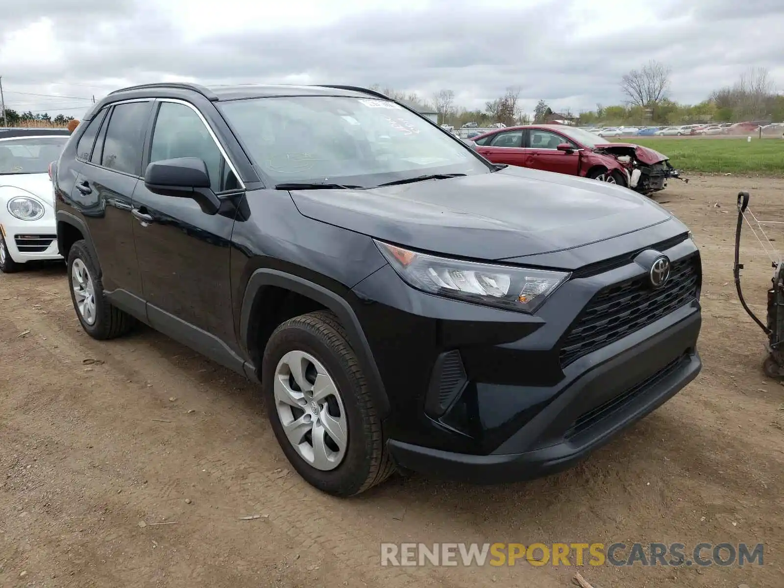 1 Photograph of a damaged car 2T3F1RFV1LC097337 TOYOTA RAV4 2020