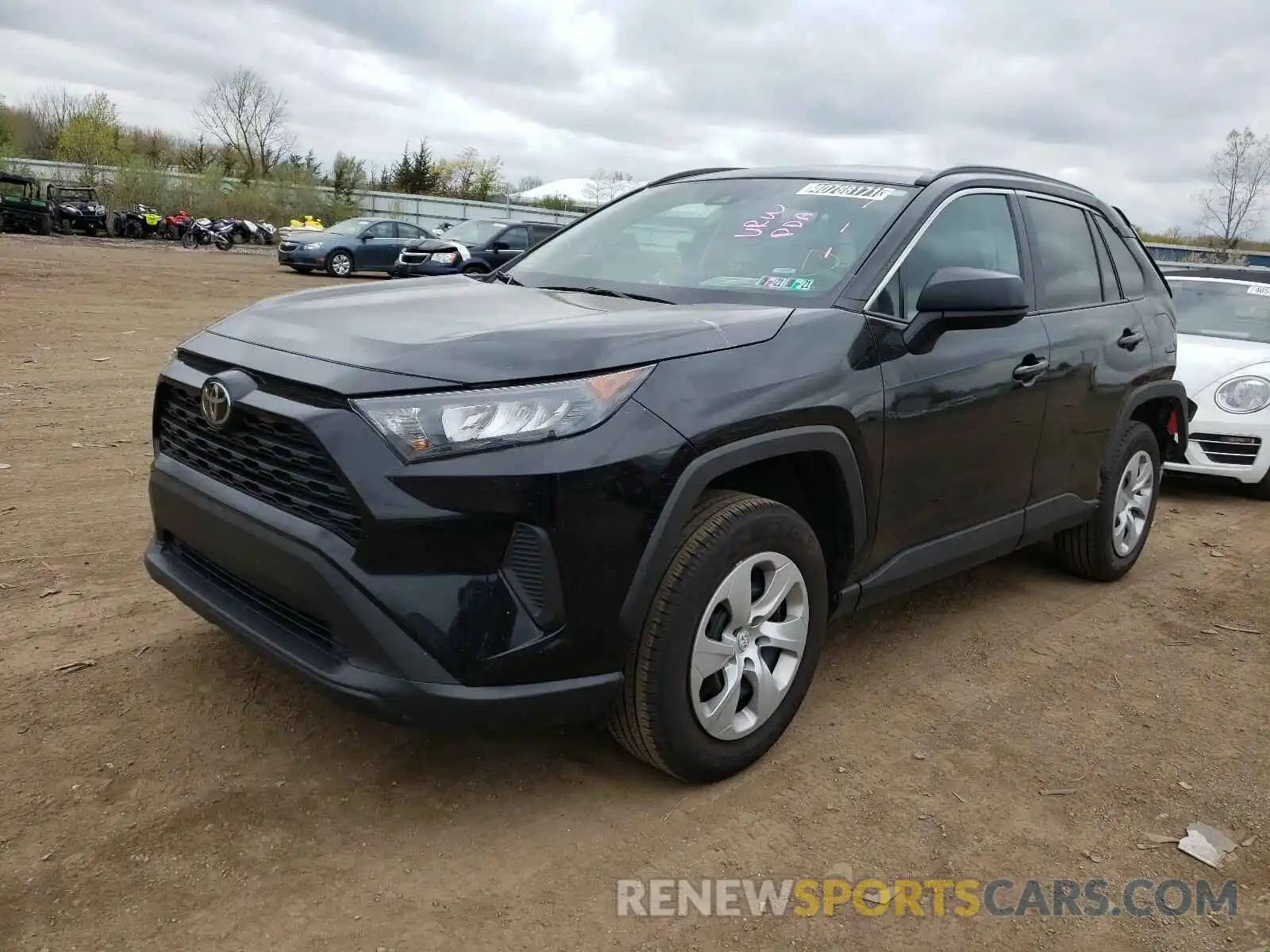 2 Photograph of a damaged car 2T3F1RFV1LC097337 TOYOTA RAV4 2020