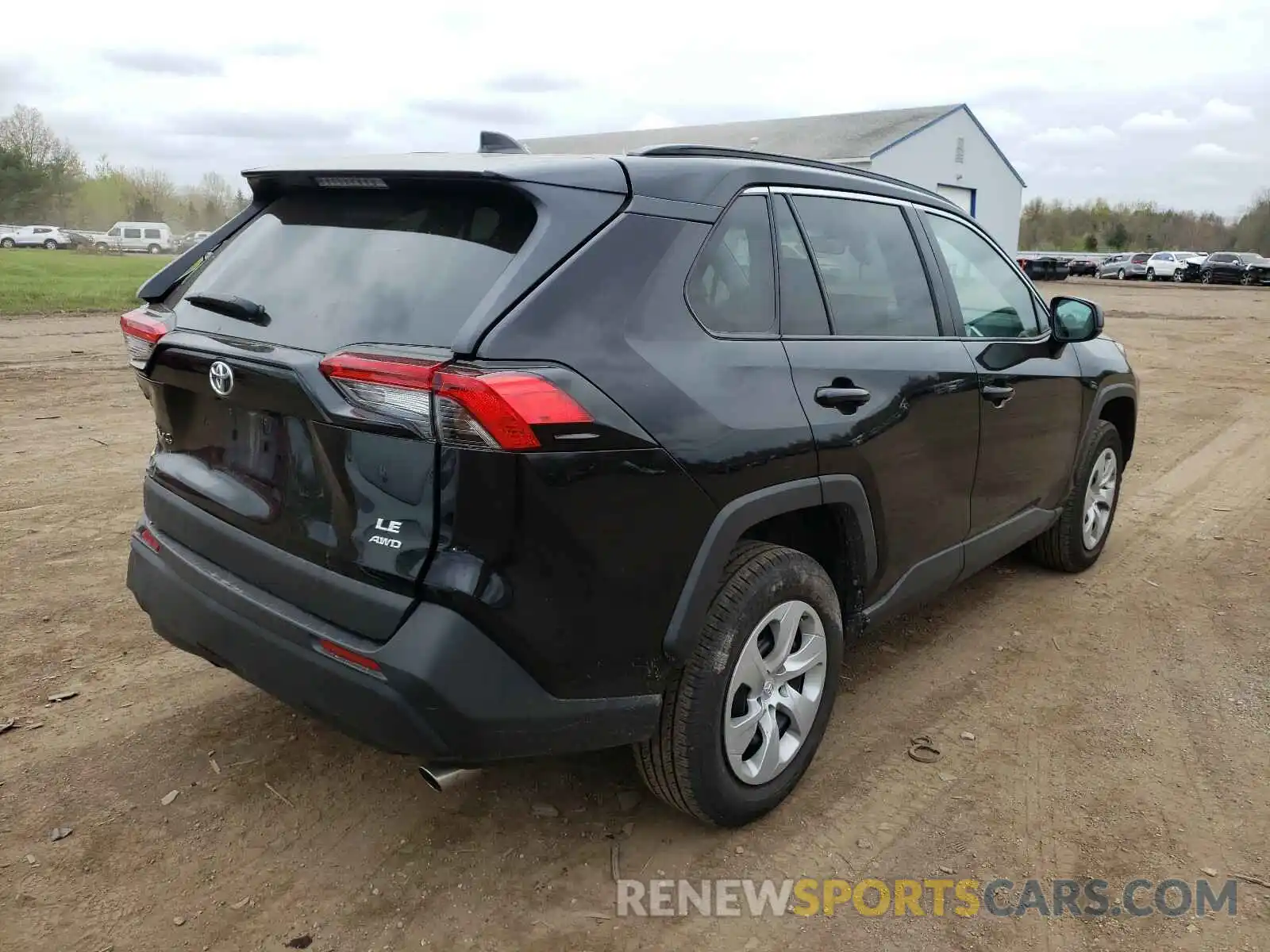 4 Photograph of a damaged car 2T3F1RFV1LC097337 TOYOTA RAV4 2020