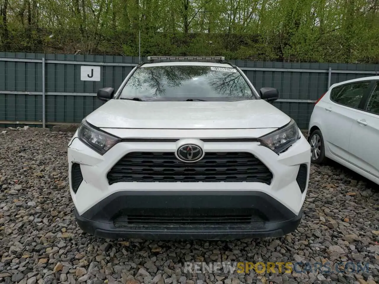 5 Photograph of a damaged car 2T3F1RFV1LC100947 TOYOTA RAV4 2020