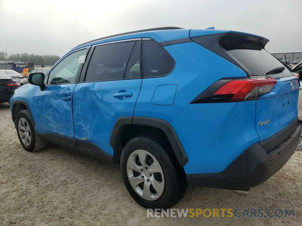 2 Photograph of a damaged car 2T3F1RFV1LC106814 TOYOTA RAV4 2020