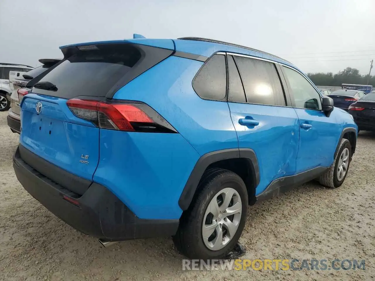 3 Photograph of a damaged car 2T3F1RFV1LC106814 TOYOTA RAV4 2020