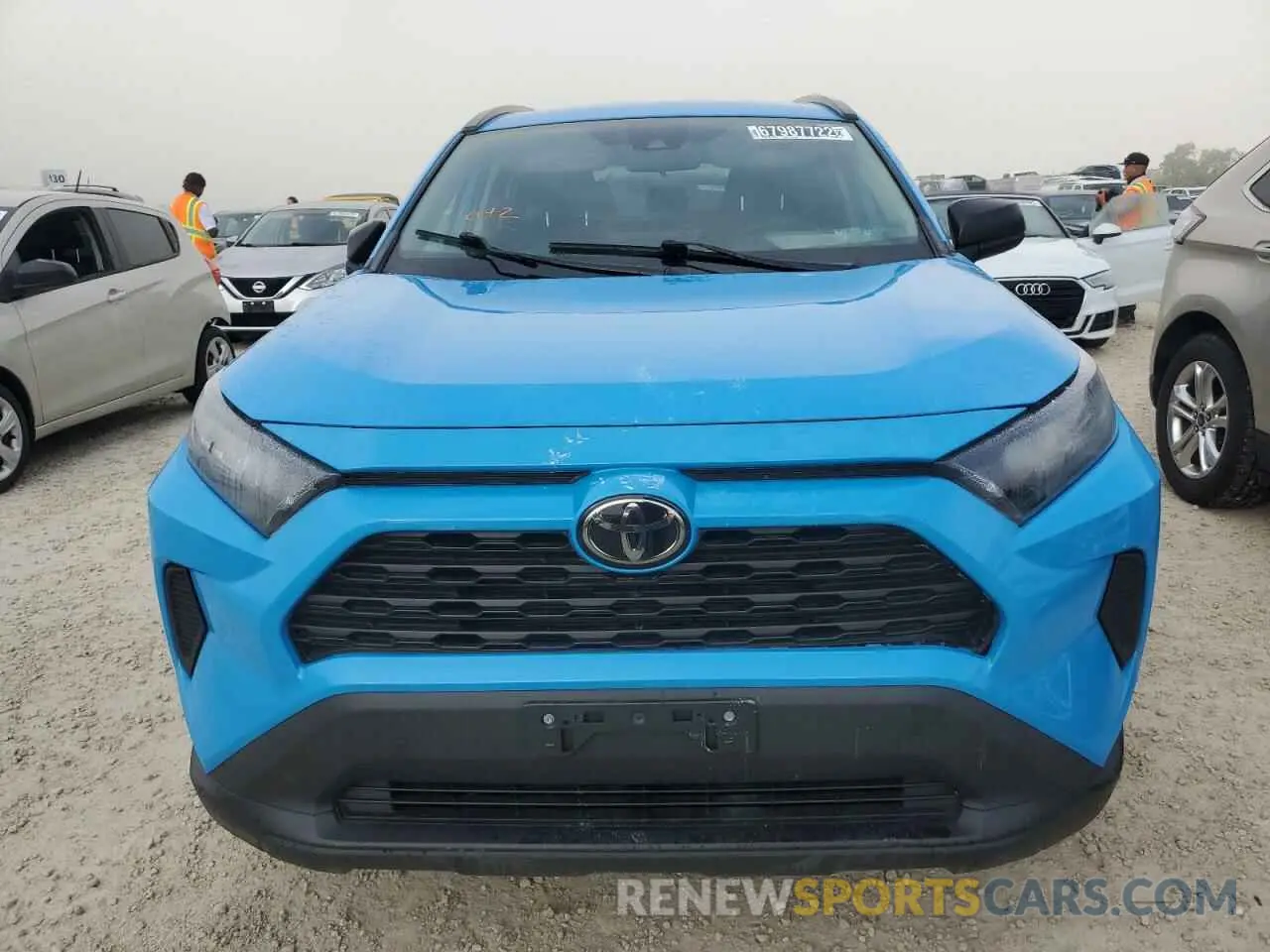 5 Photograph of a damaged car 2T3F1RFV1LC106814 TOYOTA RAV4 2020