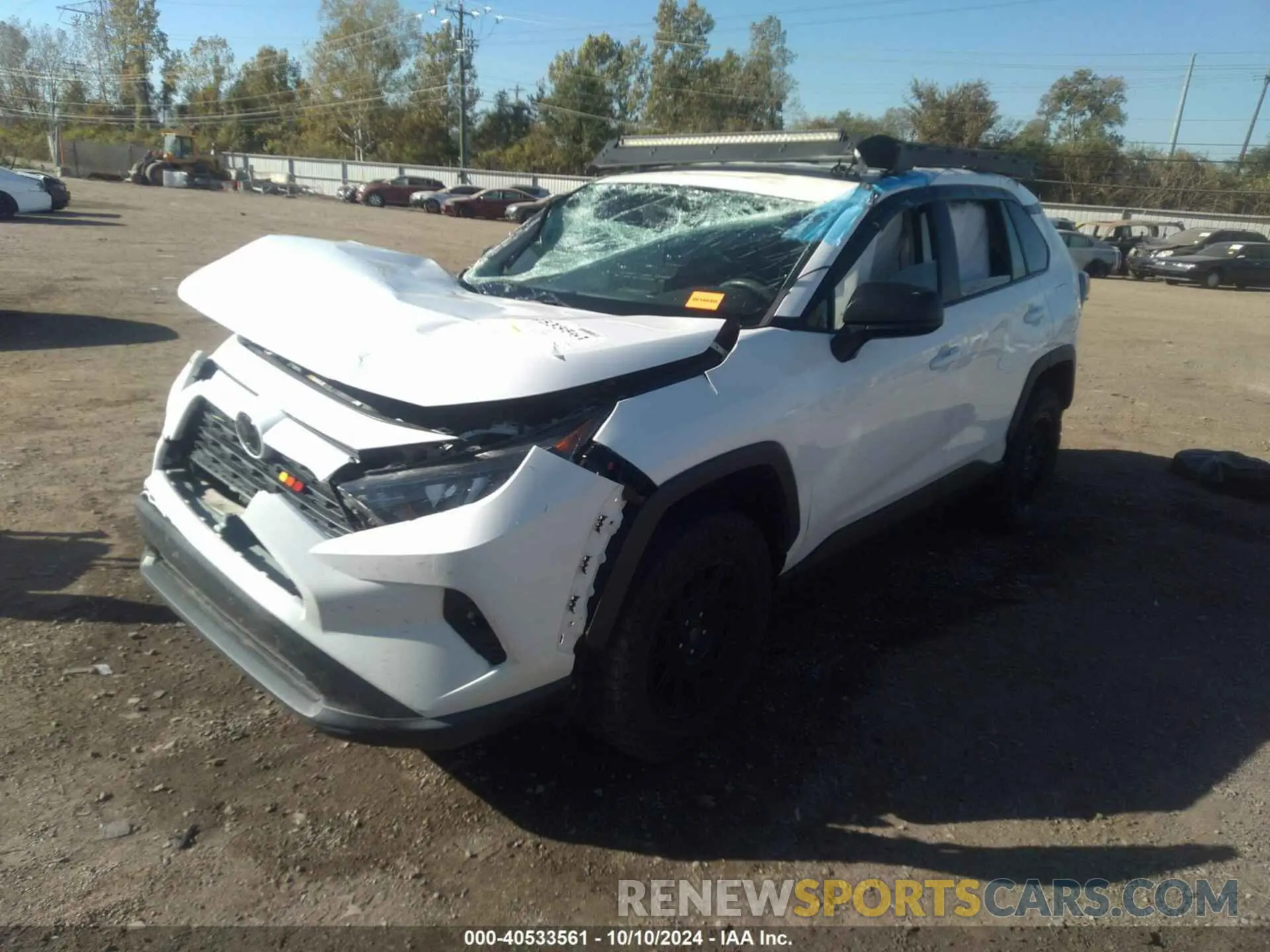 2 Photograph of a damaged car 2T3F1RFV1LC120762 TOYOTA RAV4 2020