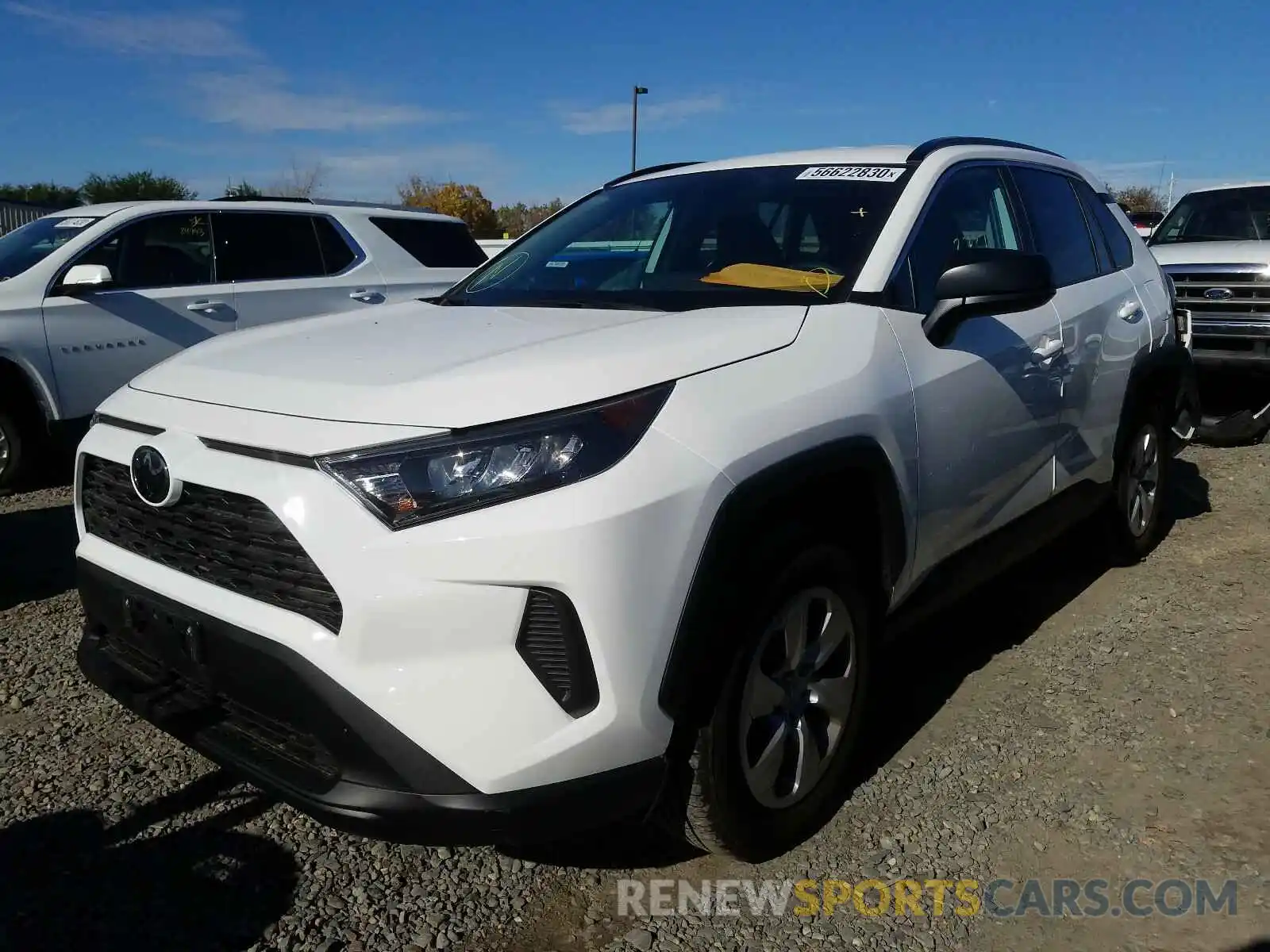 2 Photograph of a damaged car 2T3F1RFV1LC121233 TOYOTA RAV4 2020