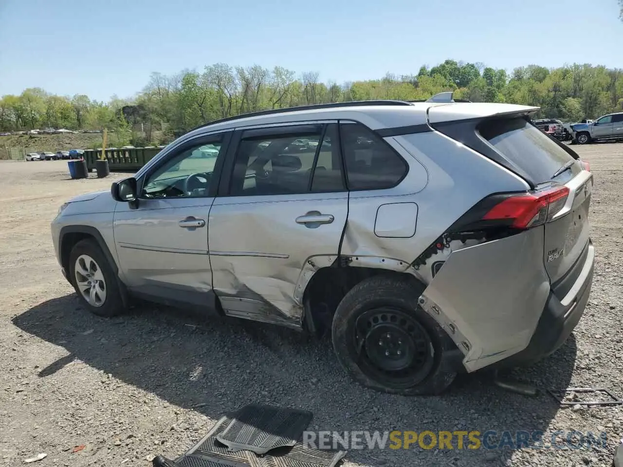 2 Photograph of a damaged car 2T3F1RFV1LC121247 TOYOTA RAV4 2020