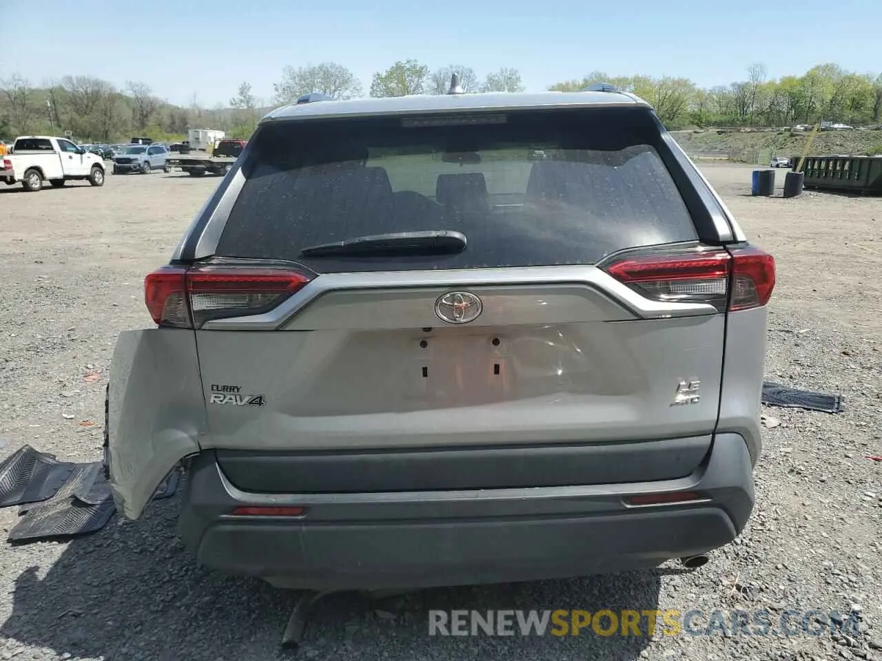 6 Photograph of a damaged car 2T3F1RFV1LC121247 TOYOTA RAV4 2020