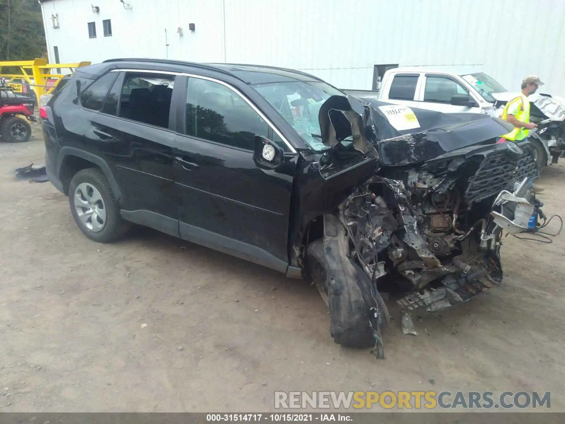 1 Photograph of a damaged car 2T3F1RFV1LC126335 TOYOTA RAV4 2020