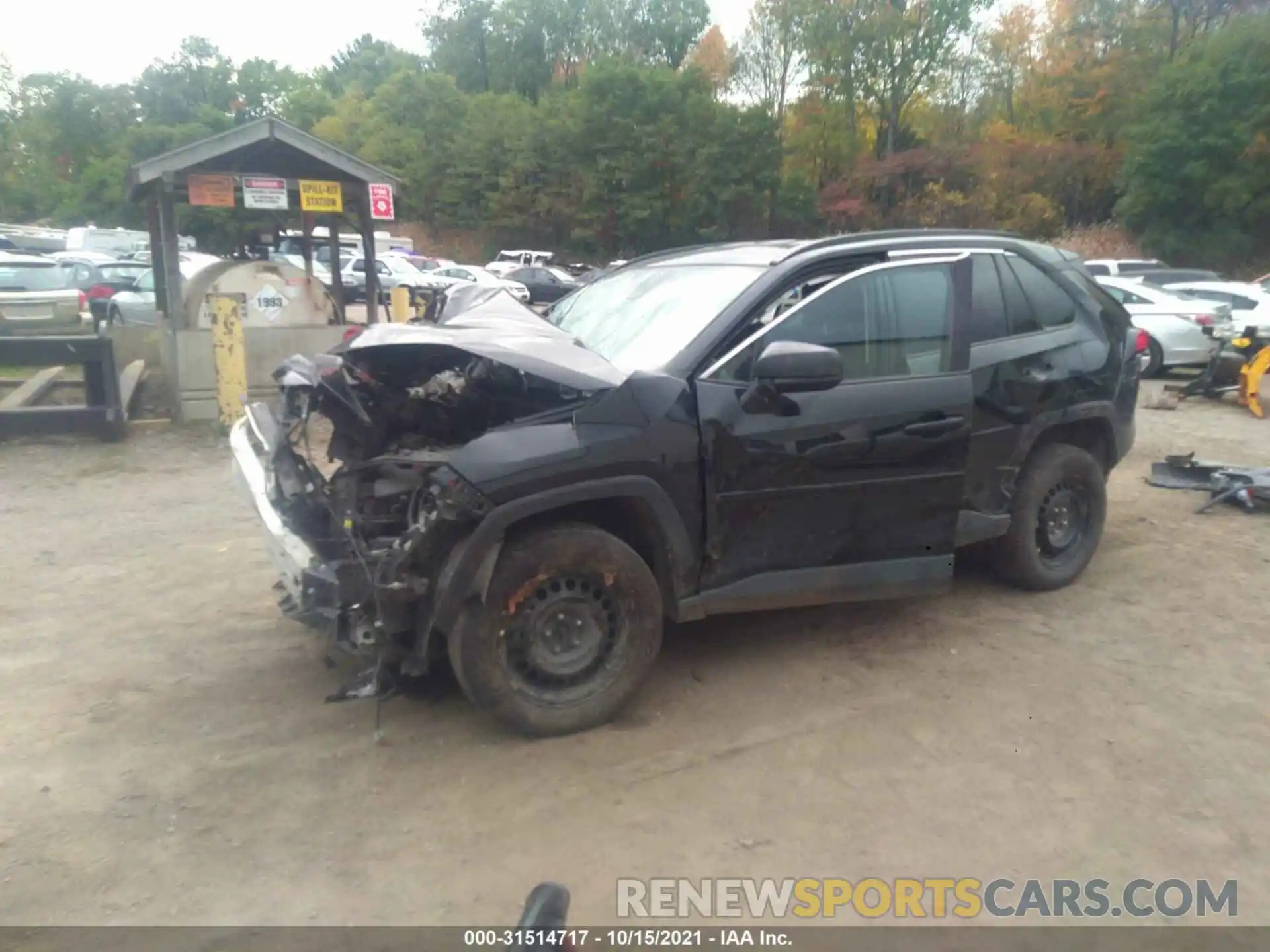 2 Photograph of a damaged car 2T3F1RFV1LC126335 TOYOTA RAV4 2020