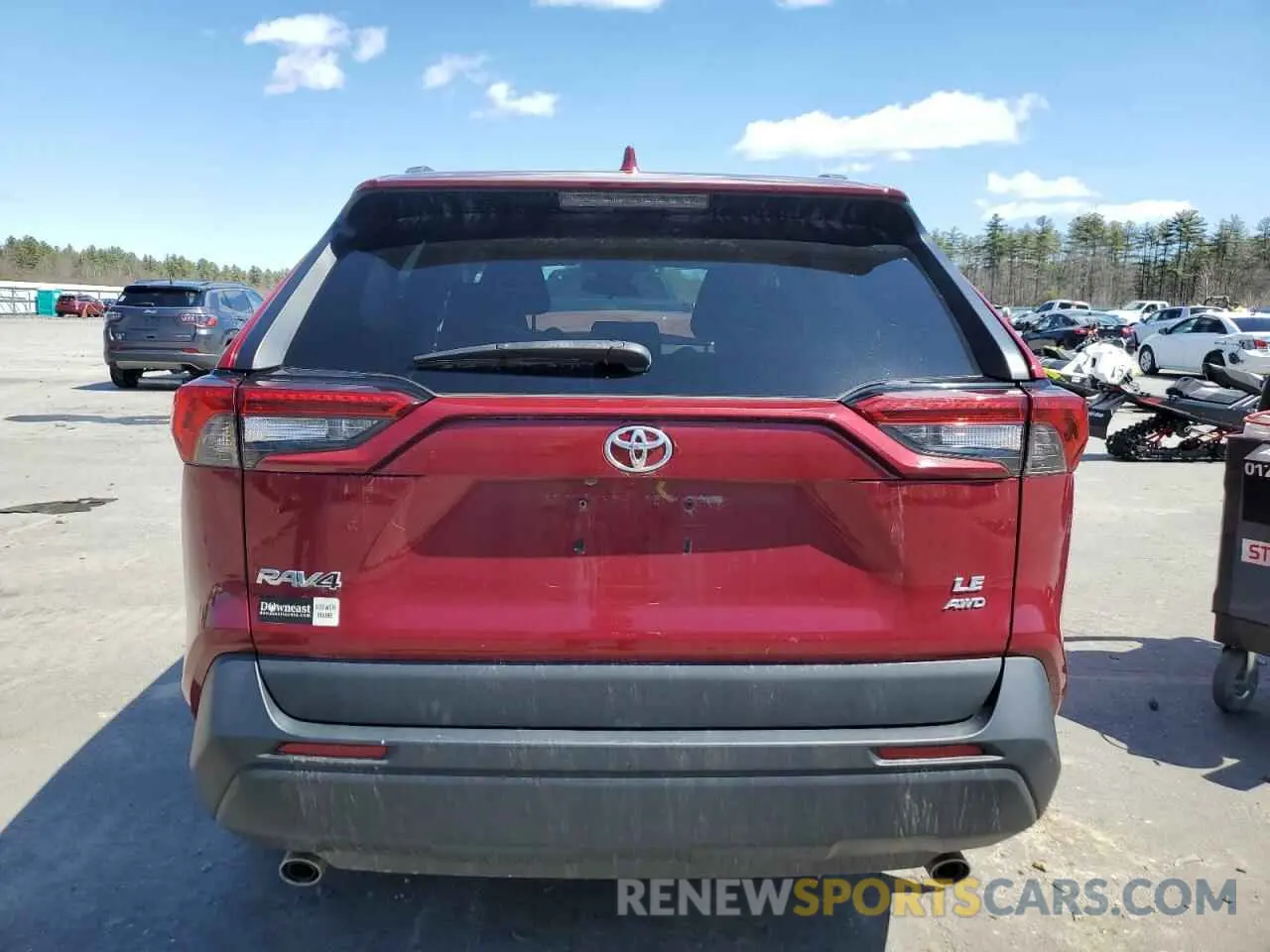 6 Photograph of a damaged car 2T3F1RFV1LC133110 TOYOTA RAV4 2020