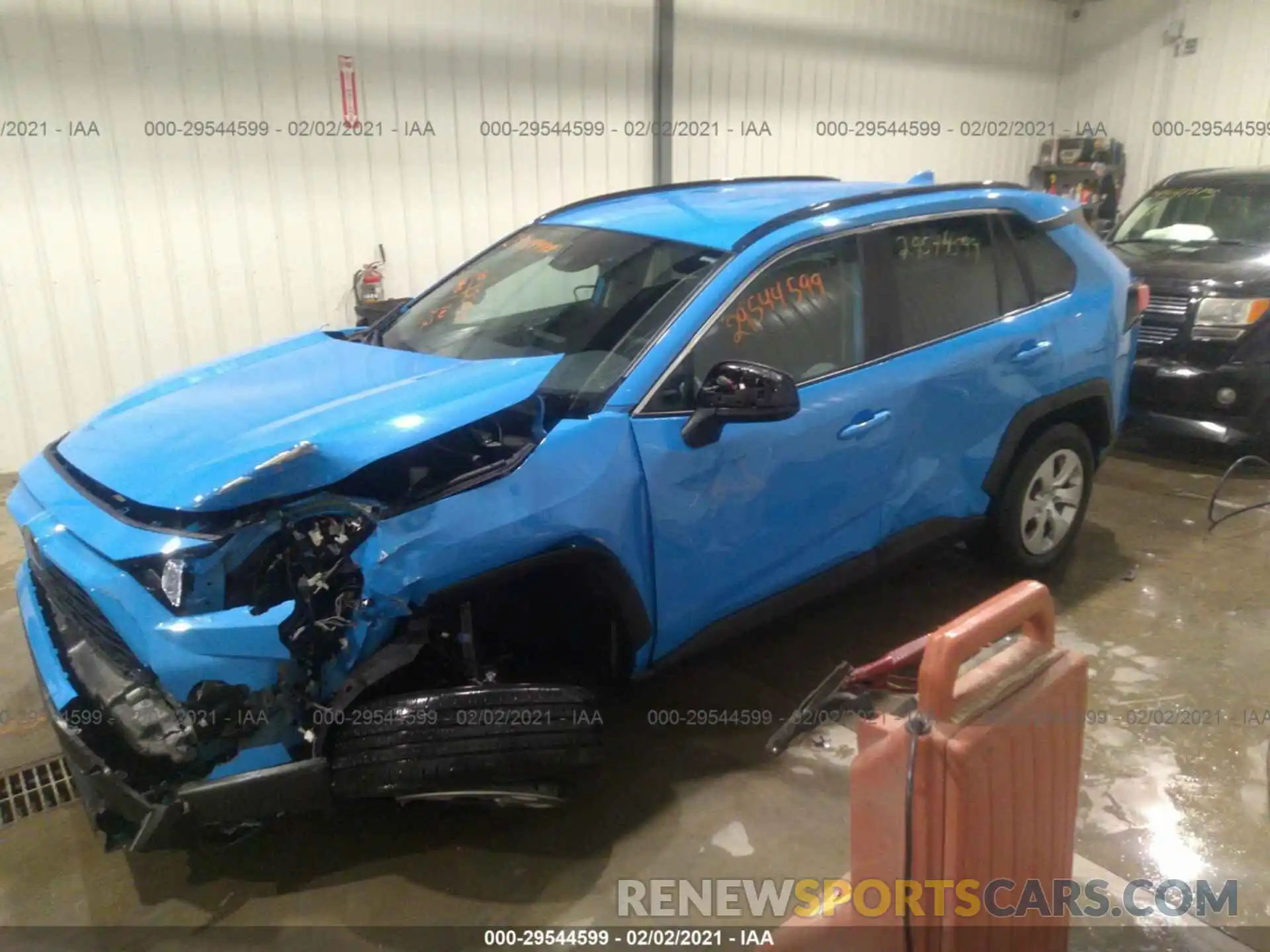 2 Photograph of a damaged car 2T3F1RFV1LC135195 TOYOTA RAV4 2020