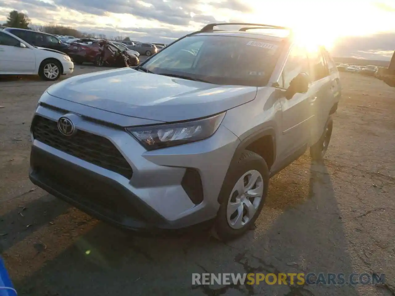 2 Photograph of a damaged car 2T3F1RFV1LW114376 TOYOTA RAV4 2020