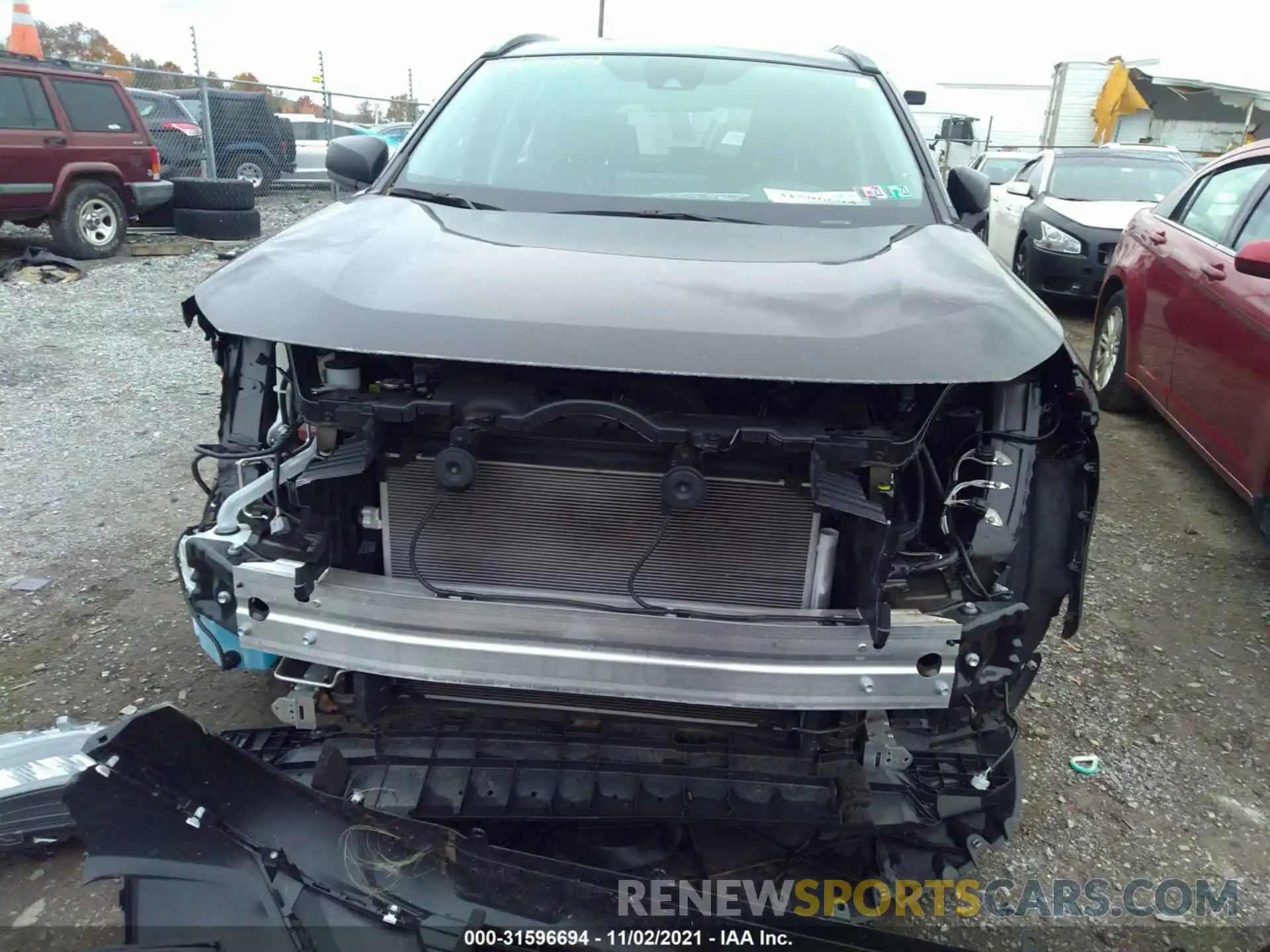 6 Photograph of a damaged car 2T3F1RFV1LW116239 TOYOTA RAV4 2020