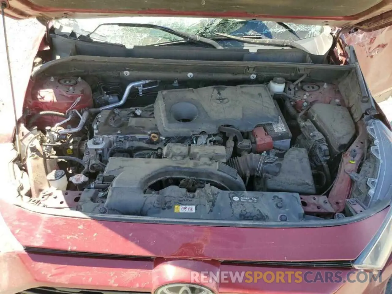 12 Photograph of a damaged car 2T3F1RFV1LW123398 TOYOTA RAV4 2020