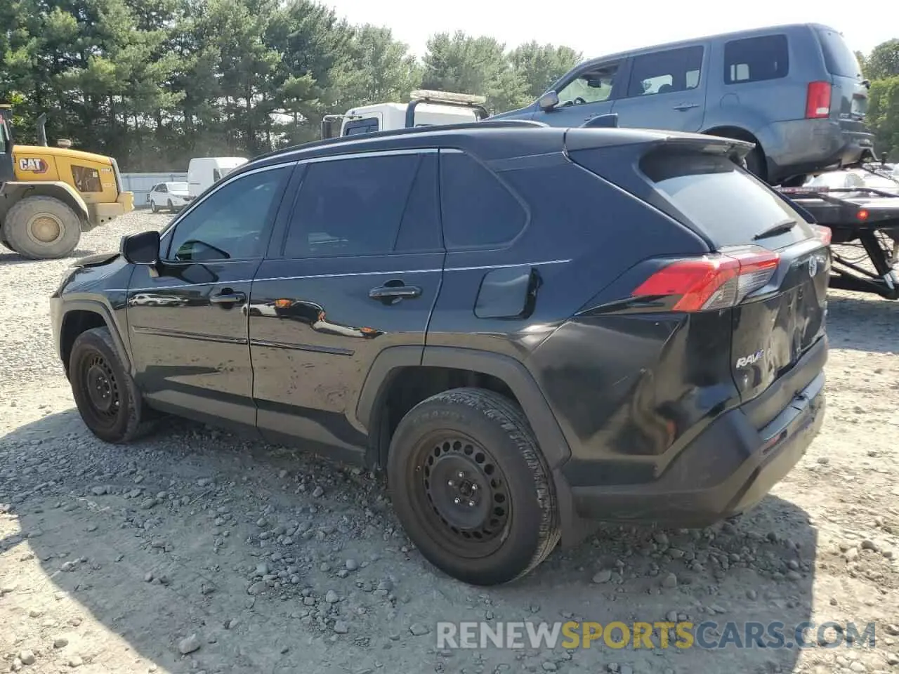 2 Photograph of a damaged car 2T3F1RFV1LW131727 TOYOTA RAV4 2020