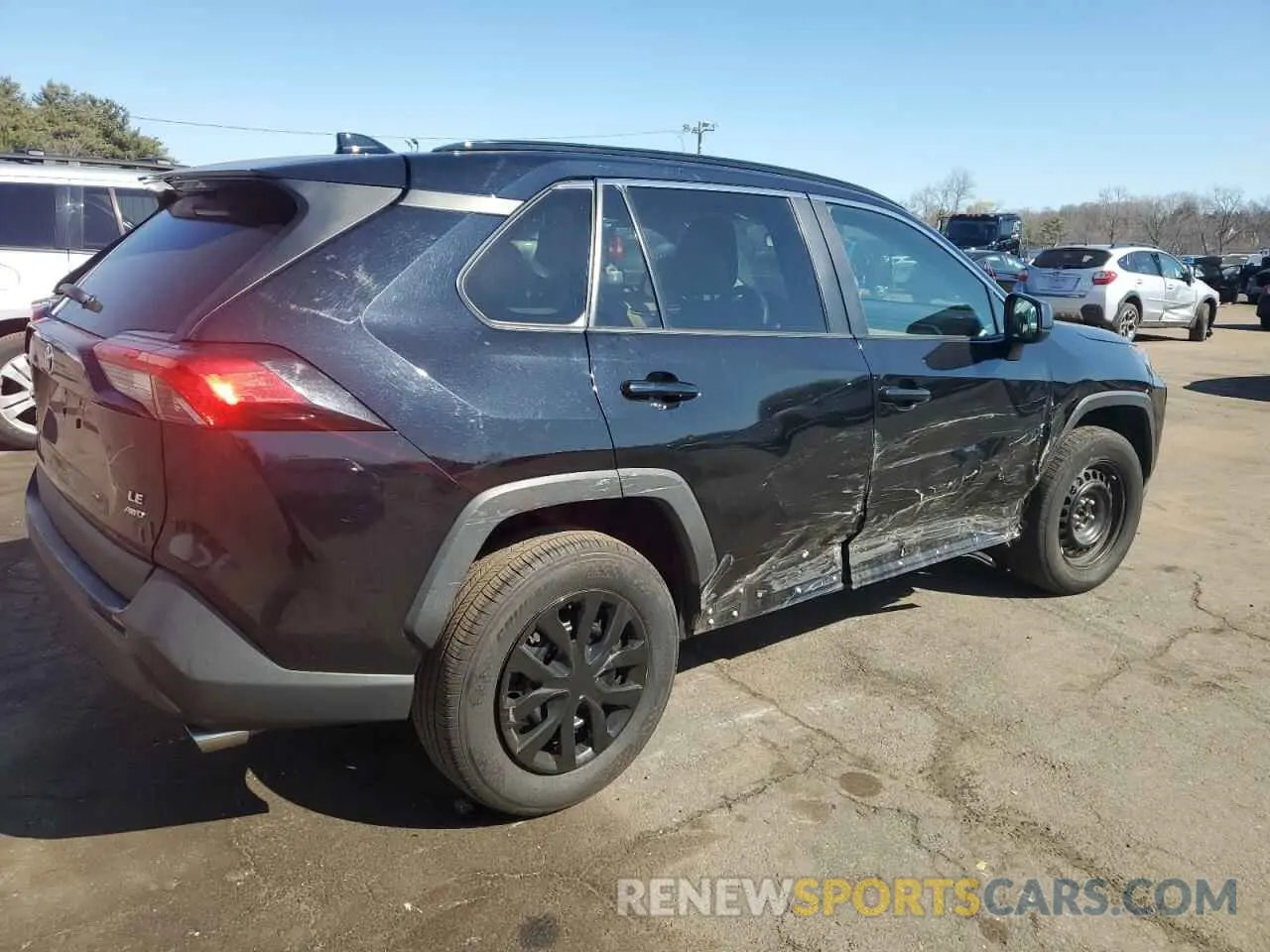 3 Photograph of a damaged car 2T3F1RFV2LC070079 TOYOTA RAV4 2020