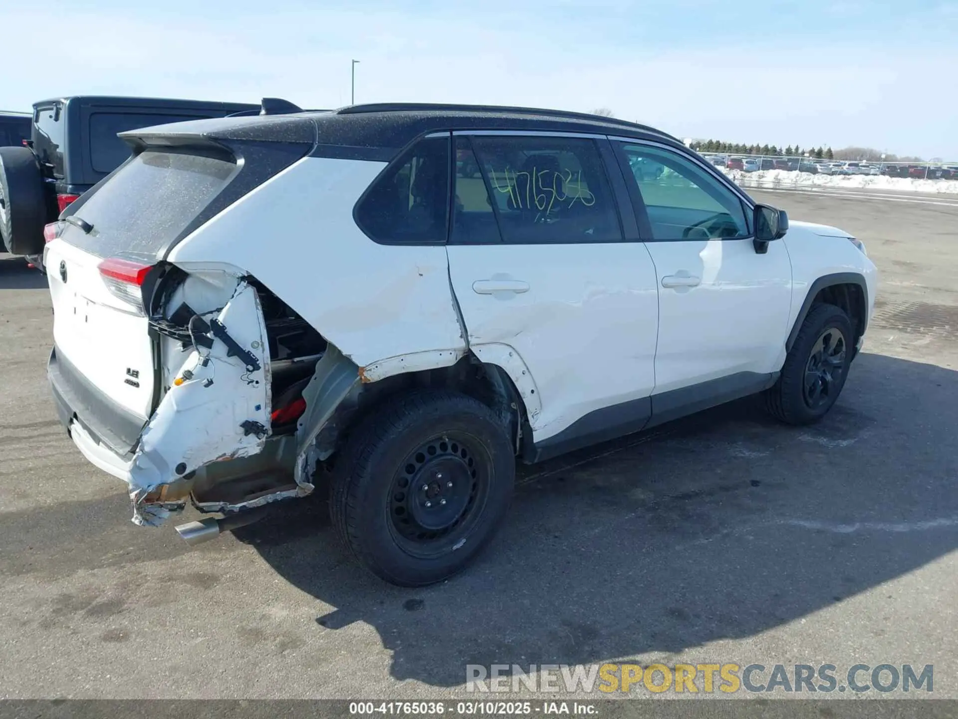 4 Photograph of a damaged car 2T3F1RFV2LC089909 TOYOTA RAV4 2020