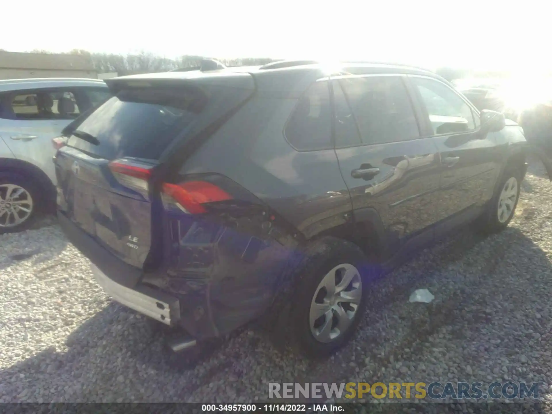 4 Photograph of a damaged car 2T3F1RFV2LC107955 TOYOTA RAV4 2020