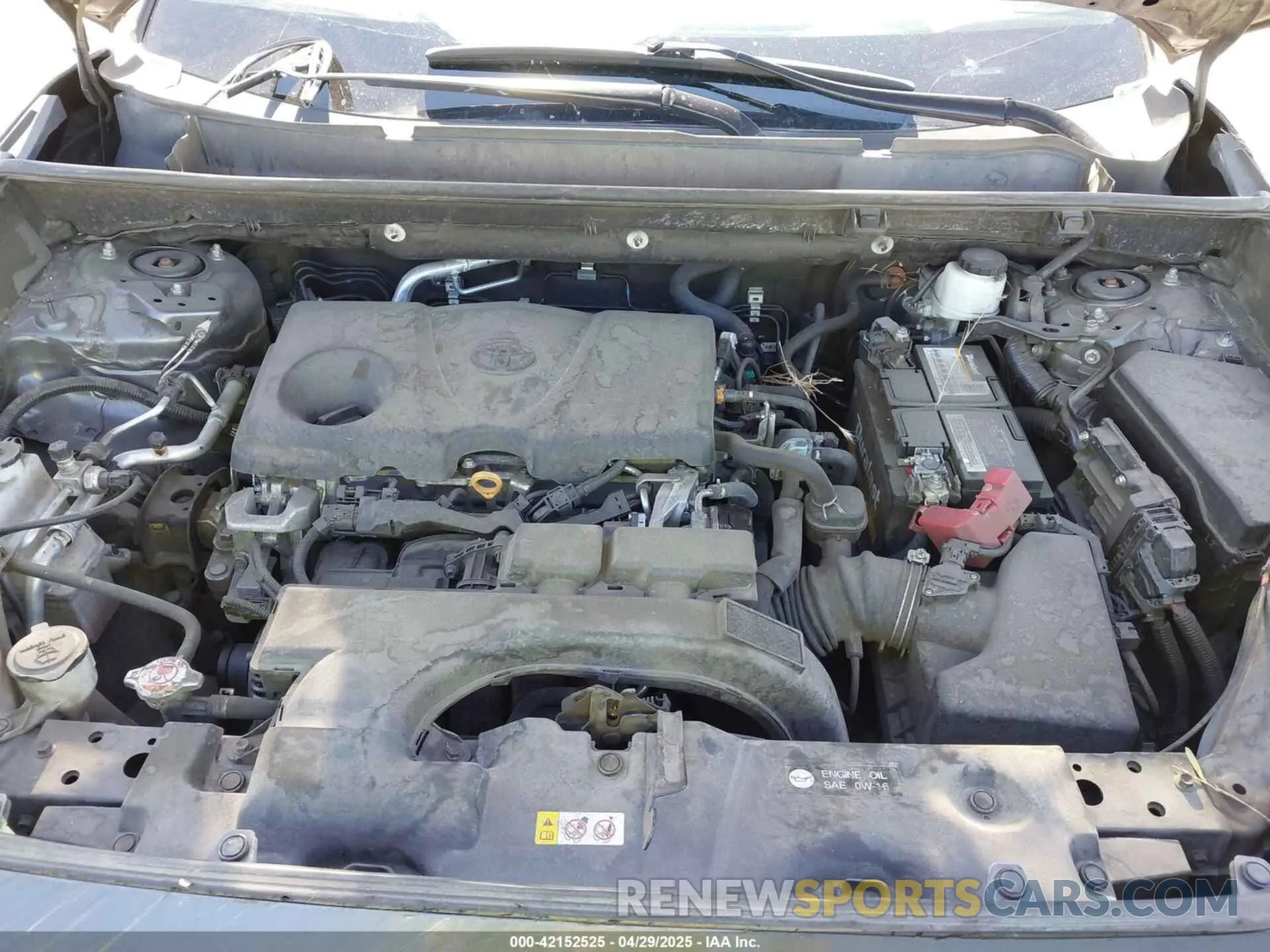 10 Photograph of a damaged car 2T3F1RFV2LC115473 TOYOTA RAV4 2020