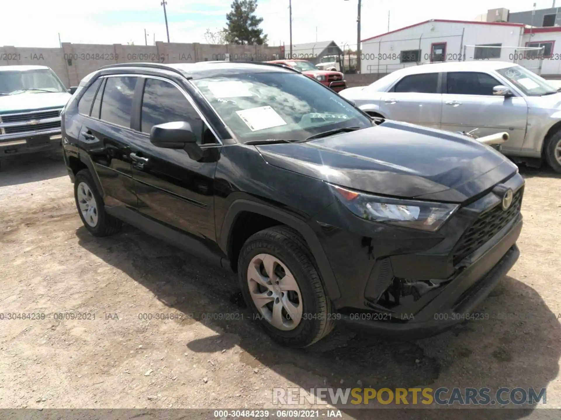 1 Photograph of a damaged car 2T3F1RFV2LC116977 TOYOTA RAV4 2020