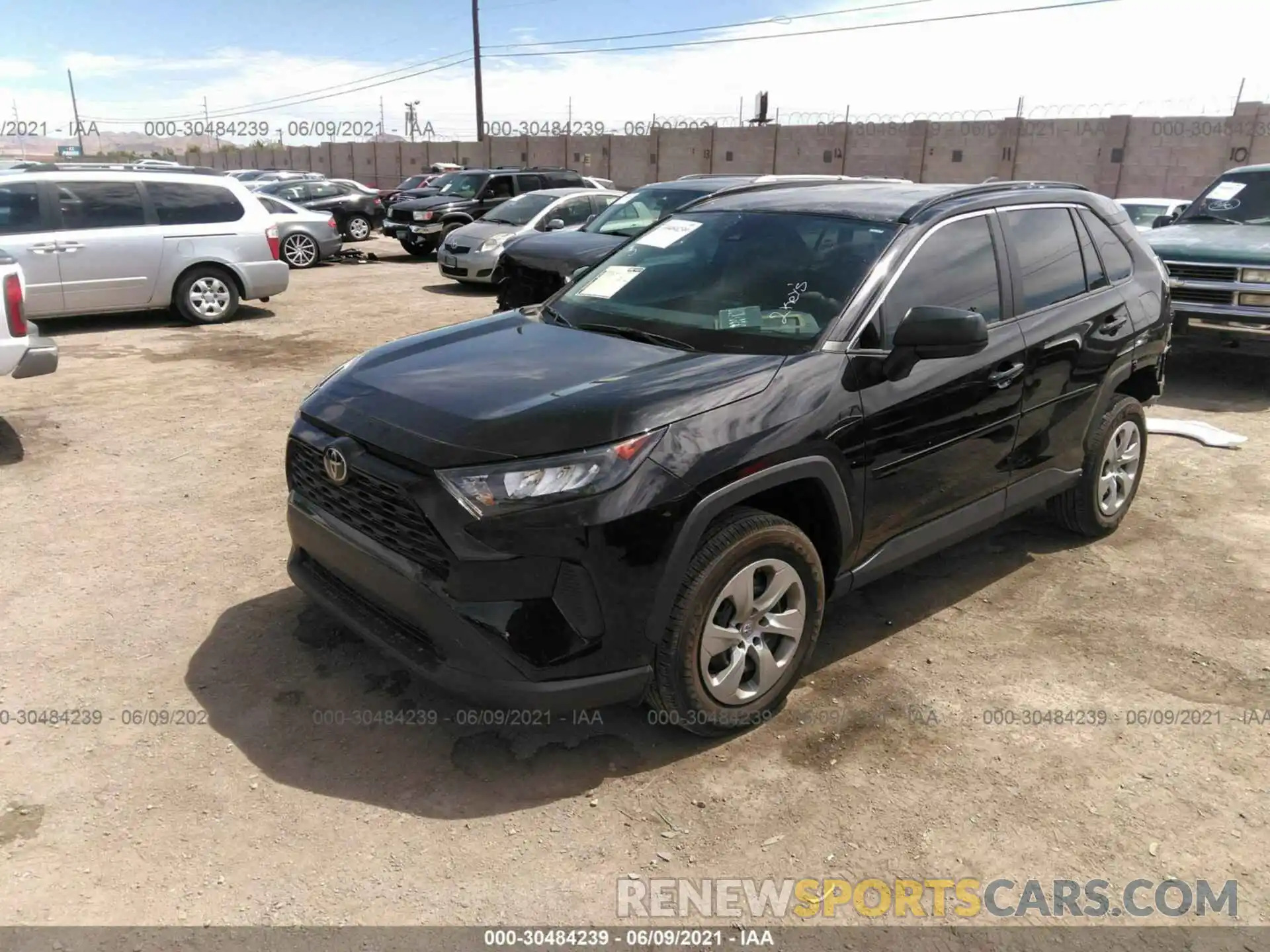 2 Photograph of a damaged car 2T3F1RFV2LC116977 TOYOTA RAV4 2020