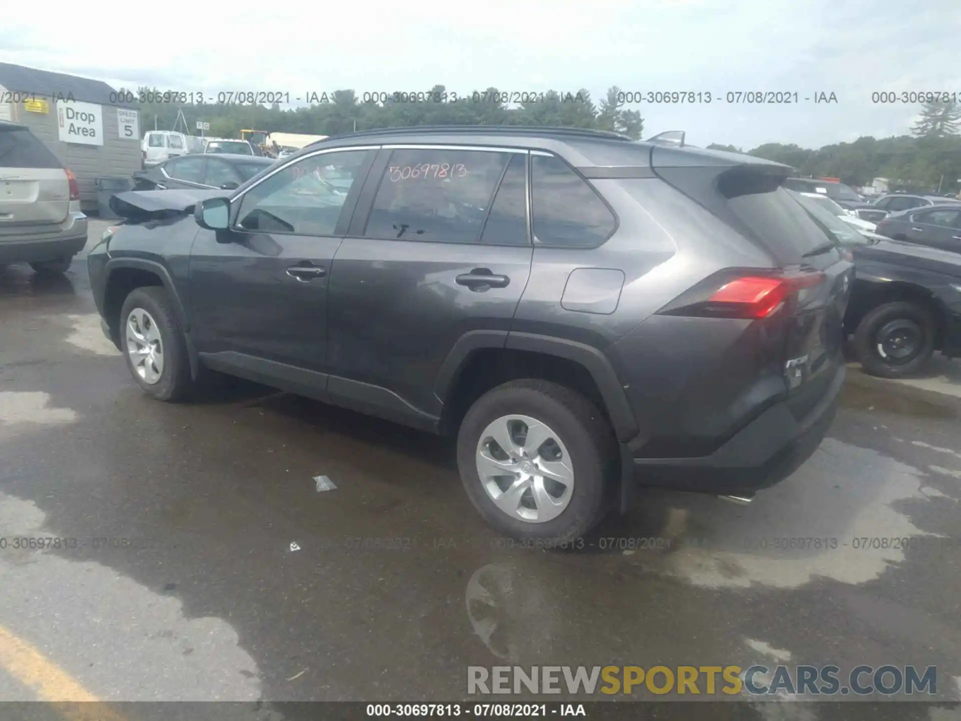 3 Photograph of a damaged car 2T3F1RFV2LC132922 TOYOTA RAV4 2020