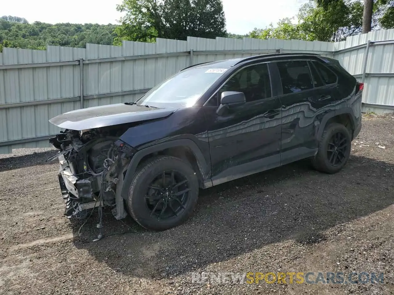 1 Photograph of a damaged car 2T3F1RFV2LC135061 TOYOTA RAV4 2020