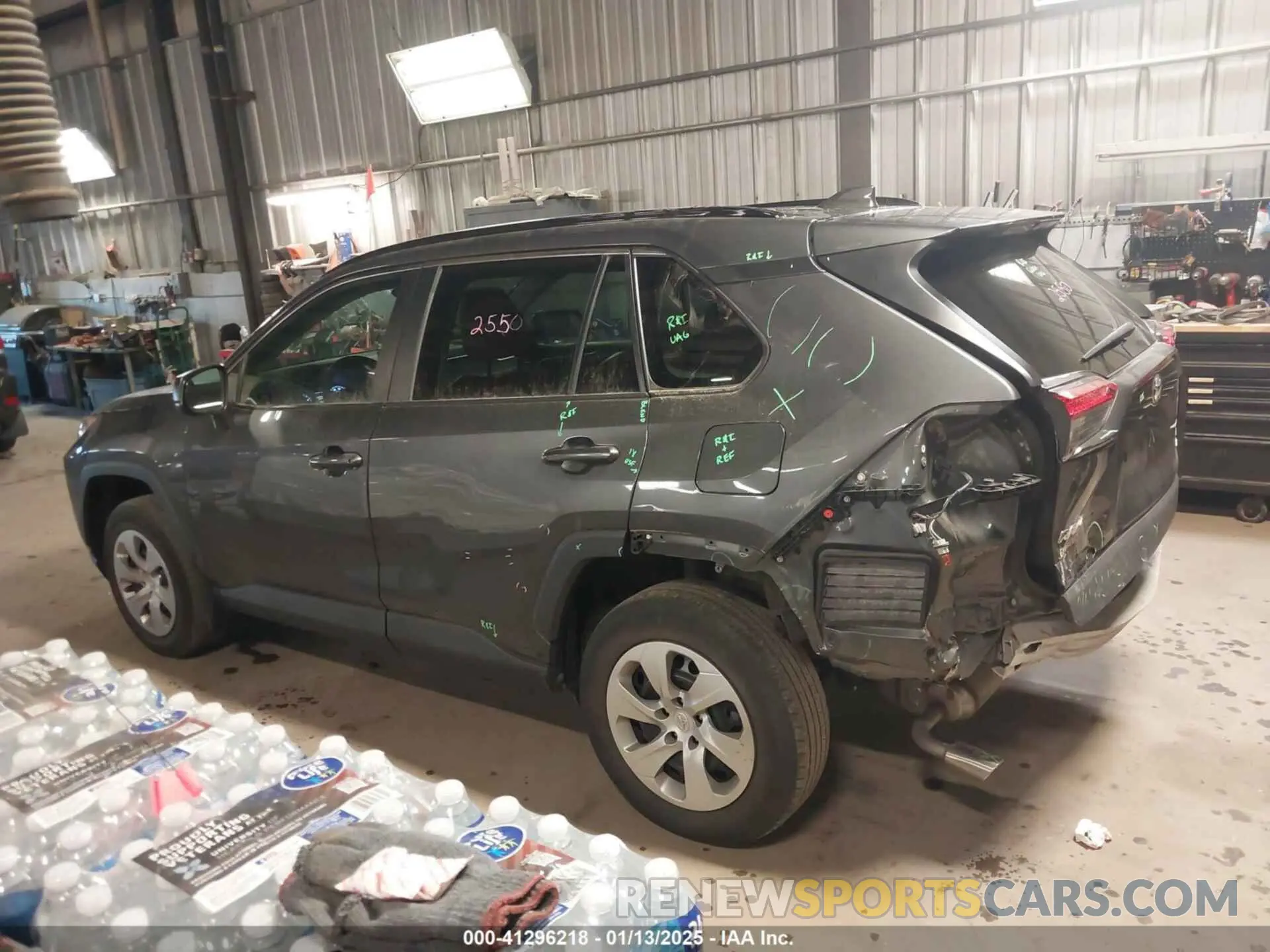 14 Photograph of a damaged car 2T3F1RFV2LW085535 TOYOTA RAV4 2020
