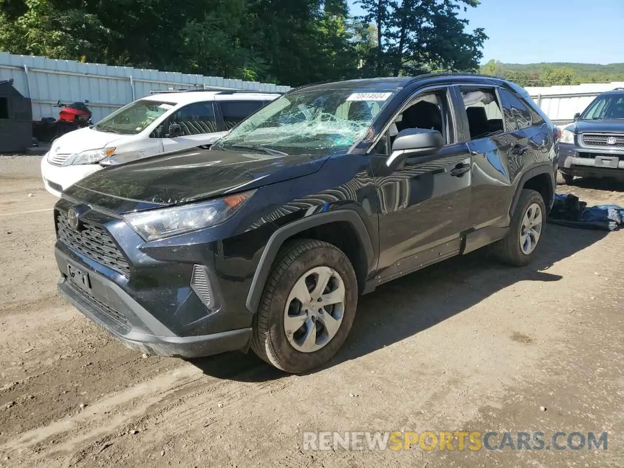 1 Photograph of a damaged car 2T3F1RFV2LW087981 TOYOTA RAV4 2020