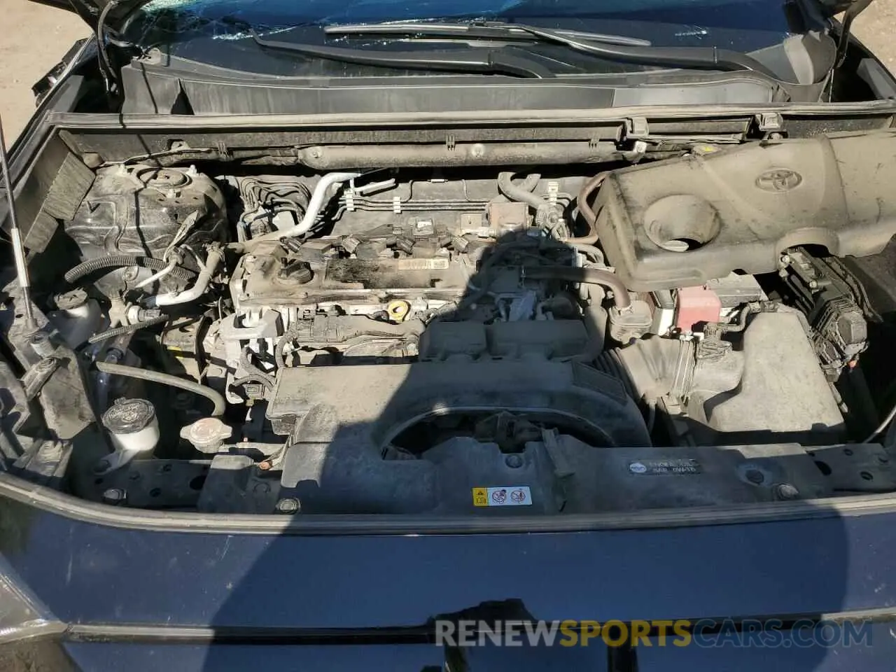 12 Photograph of a damaged car 2T3F1RFV2LW087981 TOYOTA RAV4 2020