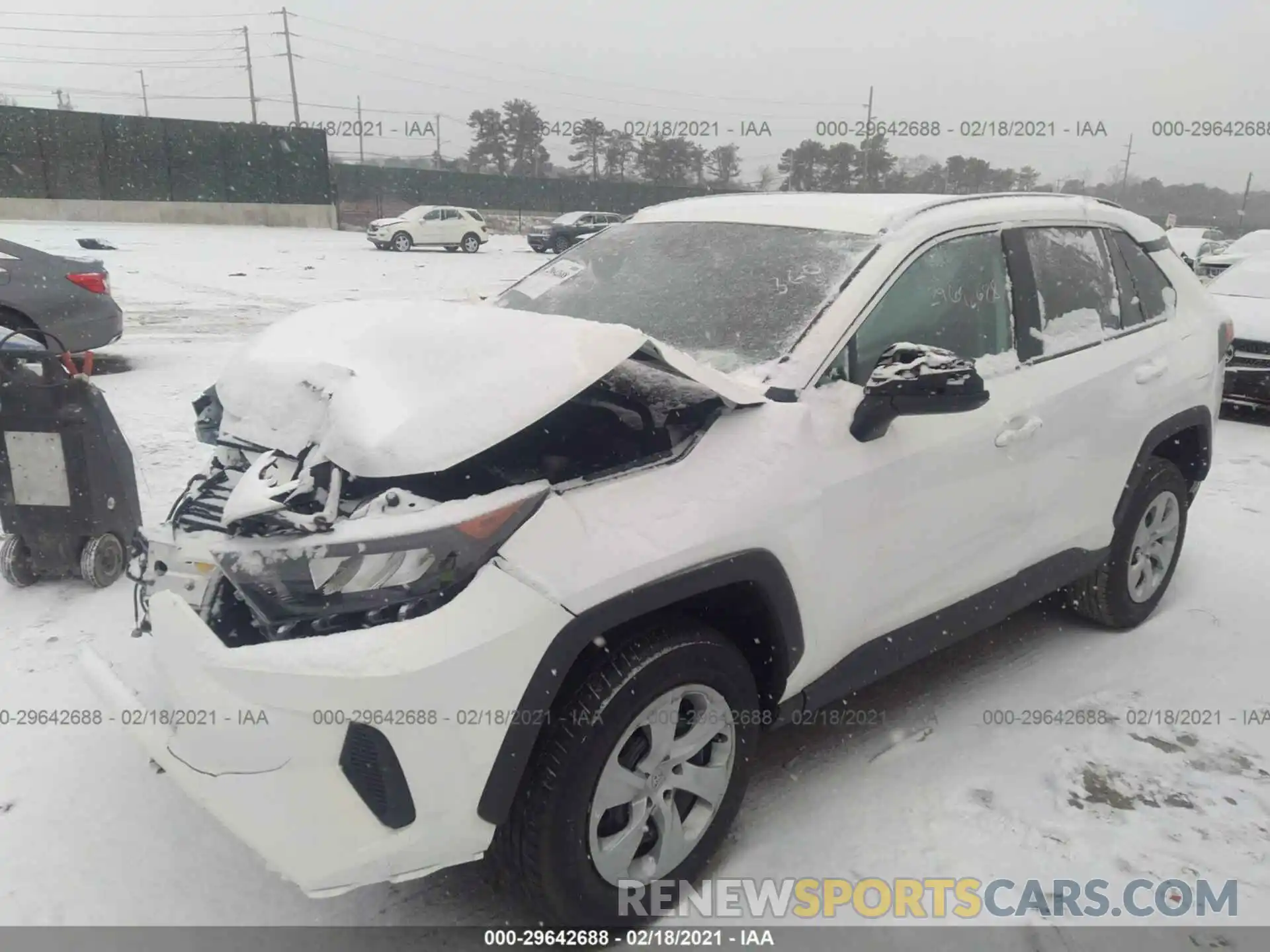 2 Photograph of a damaged car 2T3F1RFV2LW101040 TOYOTA RAV4 2020