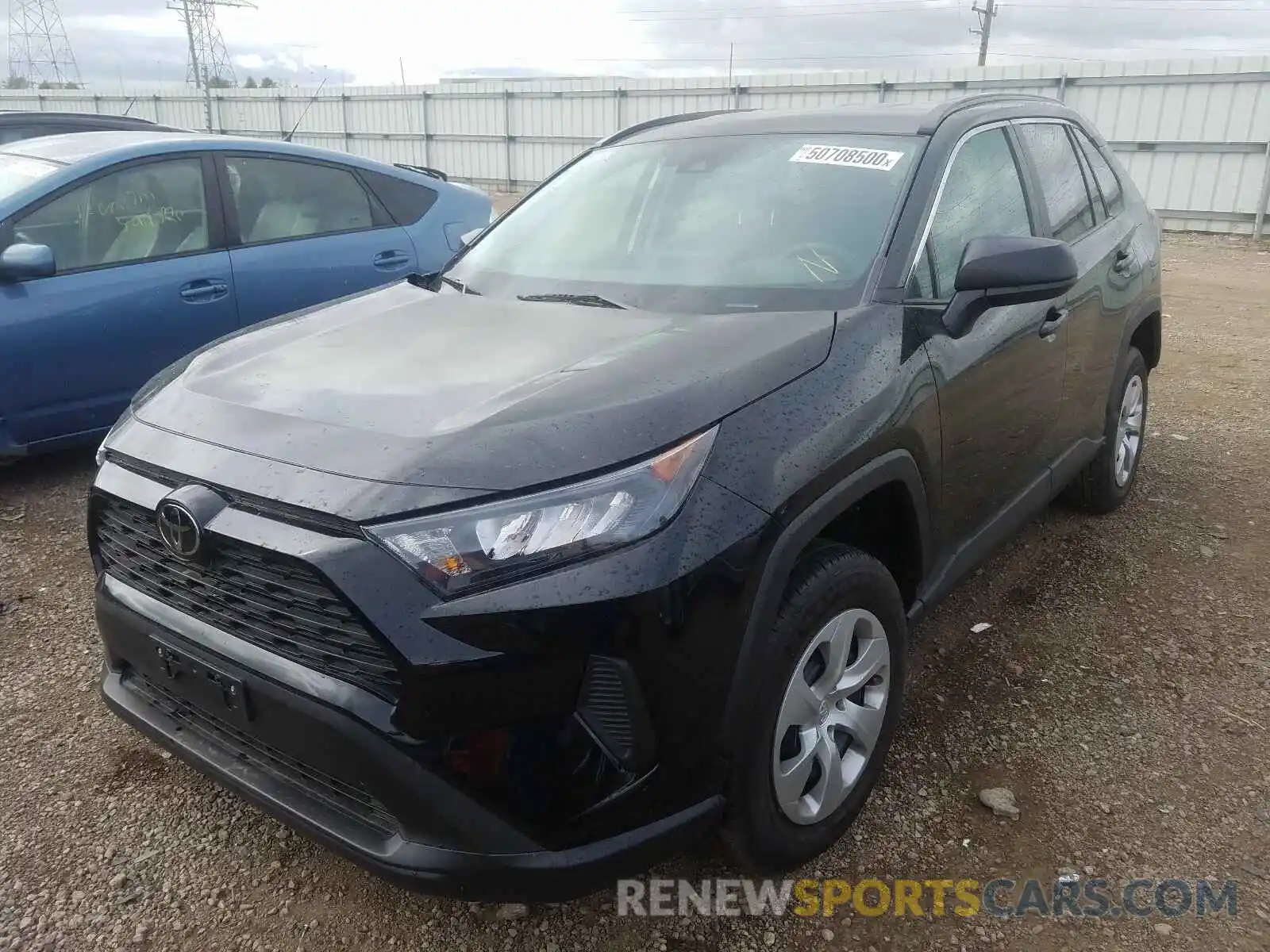 2 Photograph of a damaged car 2T3F1RFV2LW110787 TOYOTA RAV4 2020