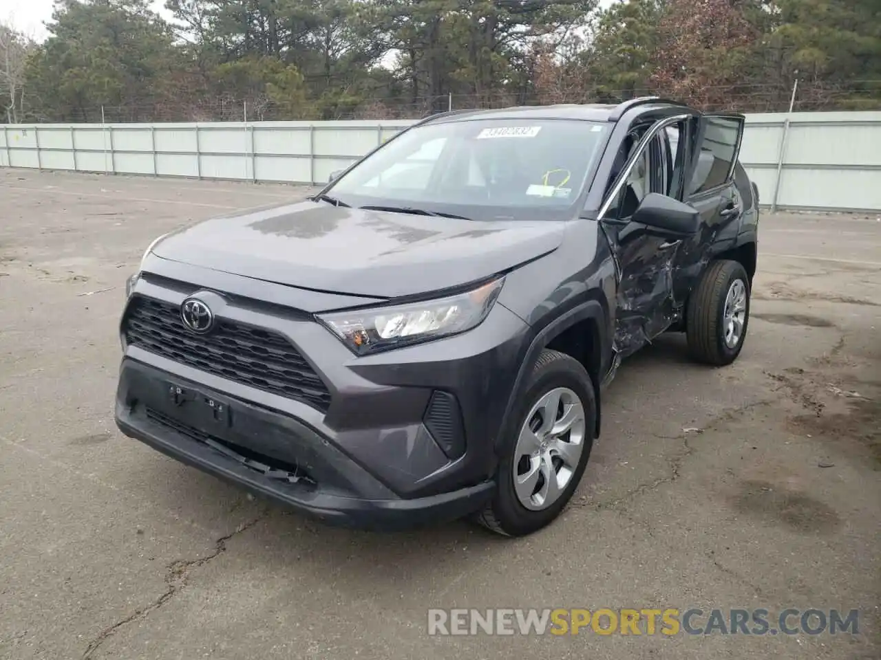 2 Photograph of a damaged car 2T3F1RFV2LW117173 TOYOTA RAV4 2020