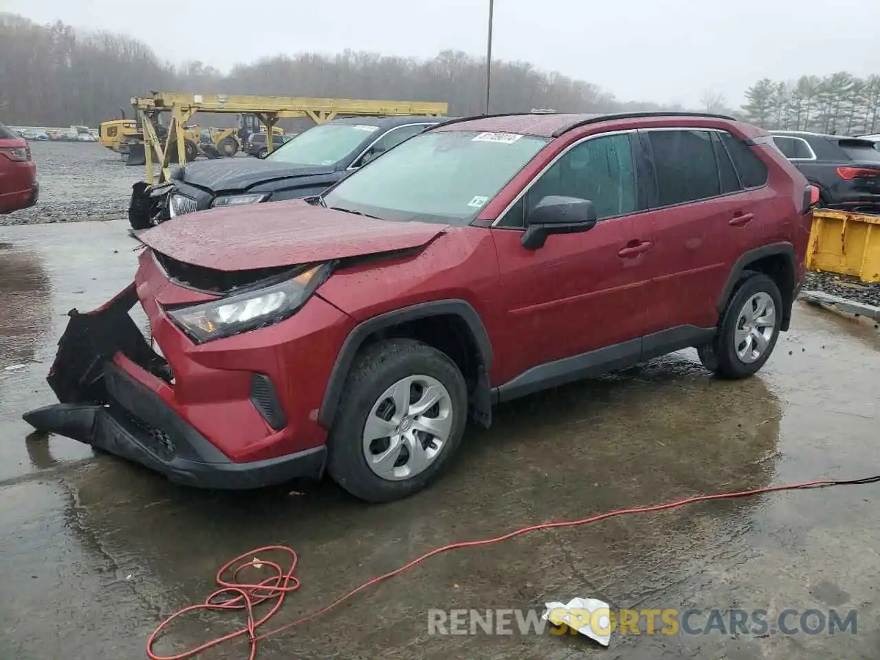 1 Photograph of a damaged car 2T3F1RFV2LW133776 TOYOTA RAV4 2020