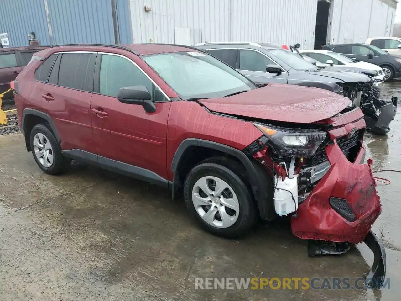 4 Photograph of a damaged car 2T3F1RFV2LW133776 TOYOTA RAV4 2020