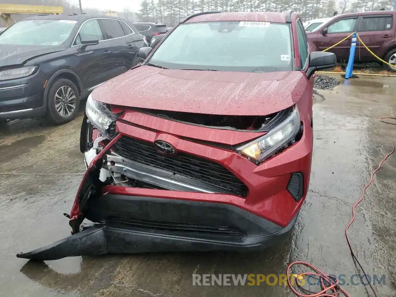 5 Photograph of a damaged car 2T3F1RFV2LW133776 TOYOTA RAV4 2020