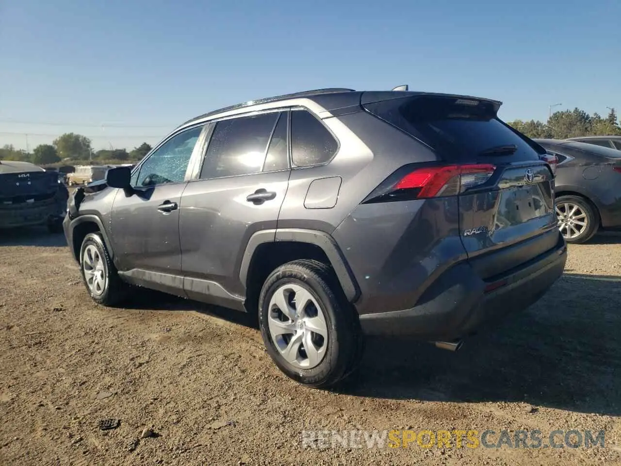 2 Photograph of a damaged car 2T3F1RFV3LC072942 TOYOTA RAV4 2020