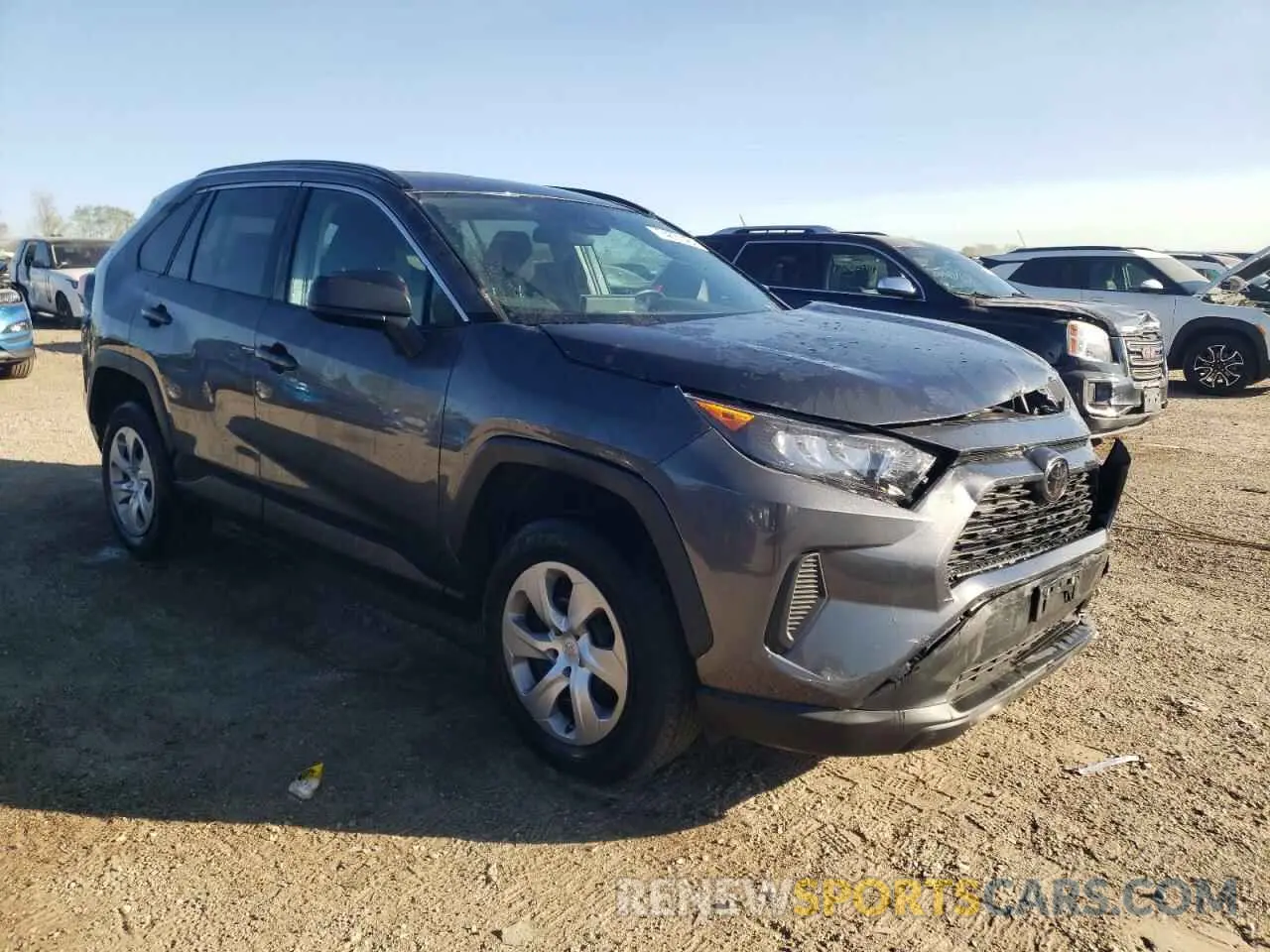 4 Photograph of a damaged car 2T3F1RFV3LC072942 TOYOTA RAV4 2020