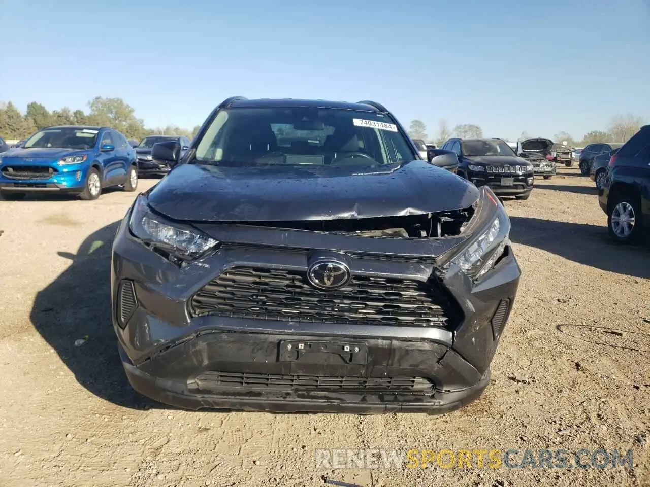 5 Photograph of a damaged car 2T3F1RFV3LC072942 TOYOTA RAV4 2020