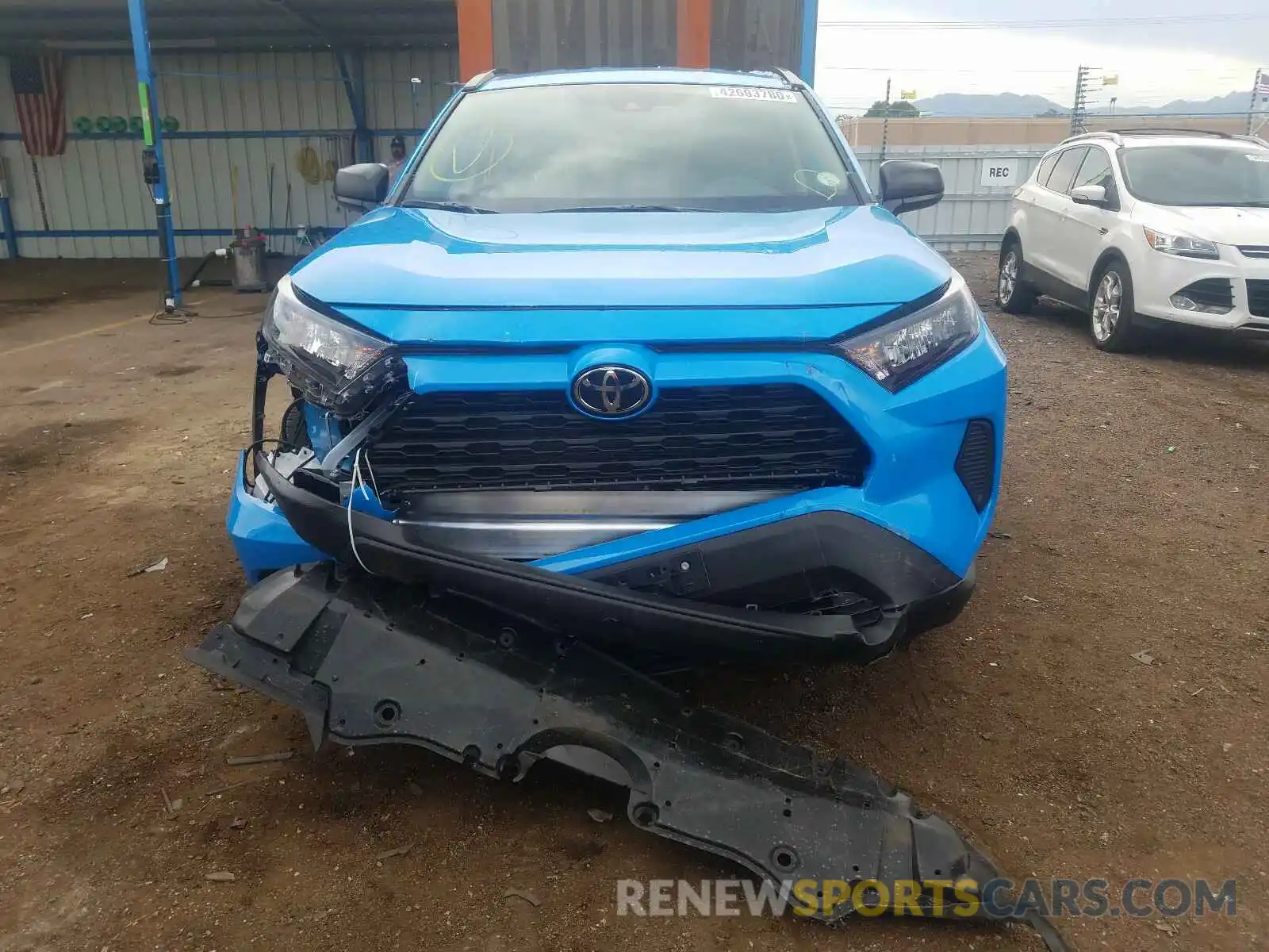 9 Photograph of a damaged car 2T3F1RFV3LC073167 TOYOTA RAV4 2020