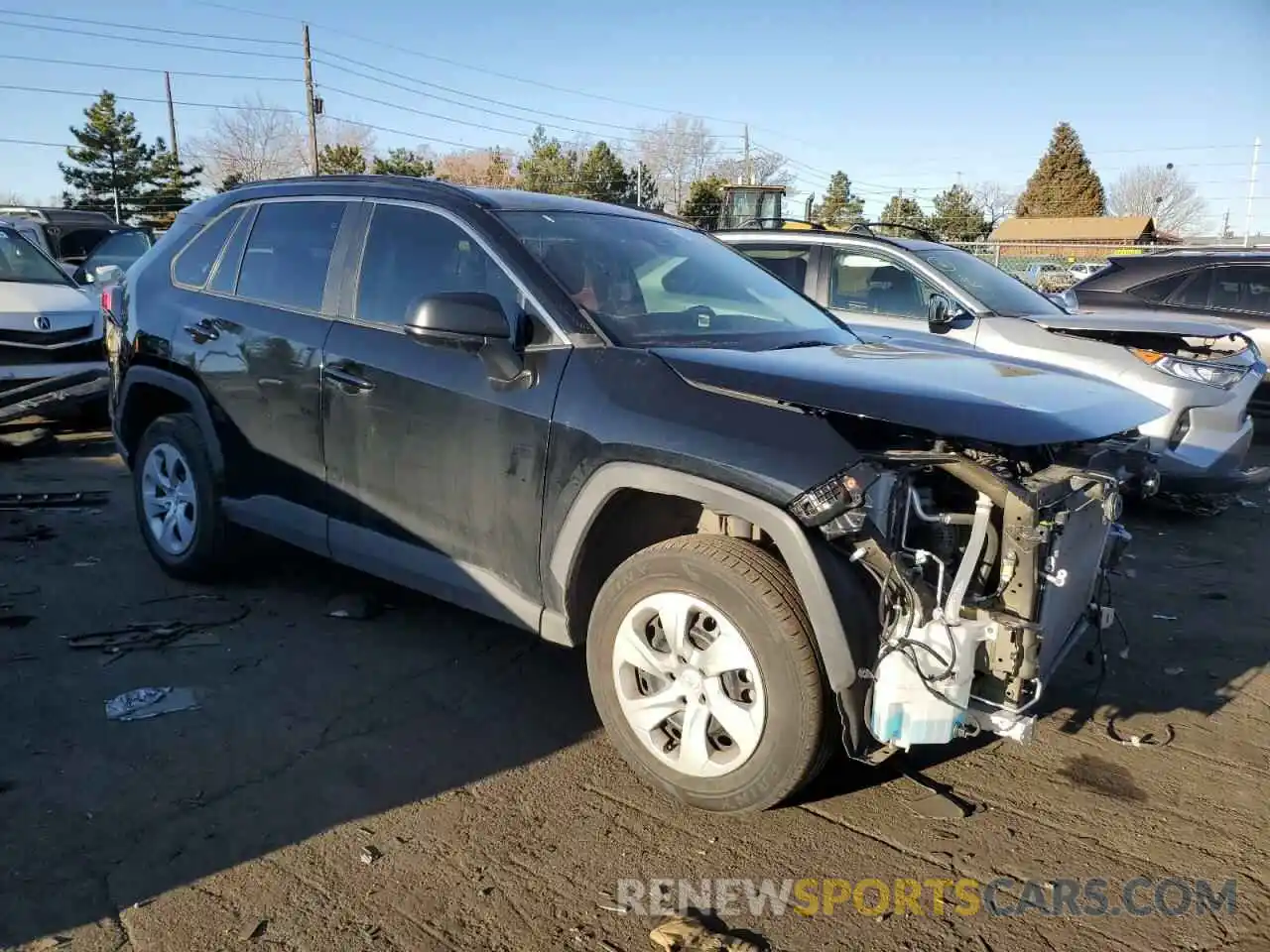 4 Photograph of a damaged car 2T3F1RFV3LC075887 TOYOTA RAV4 2020