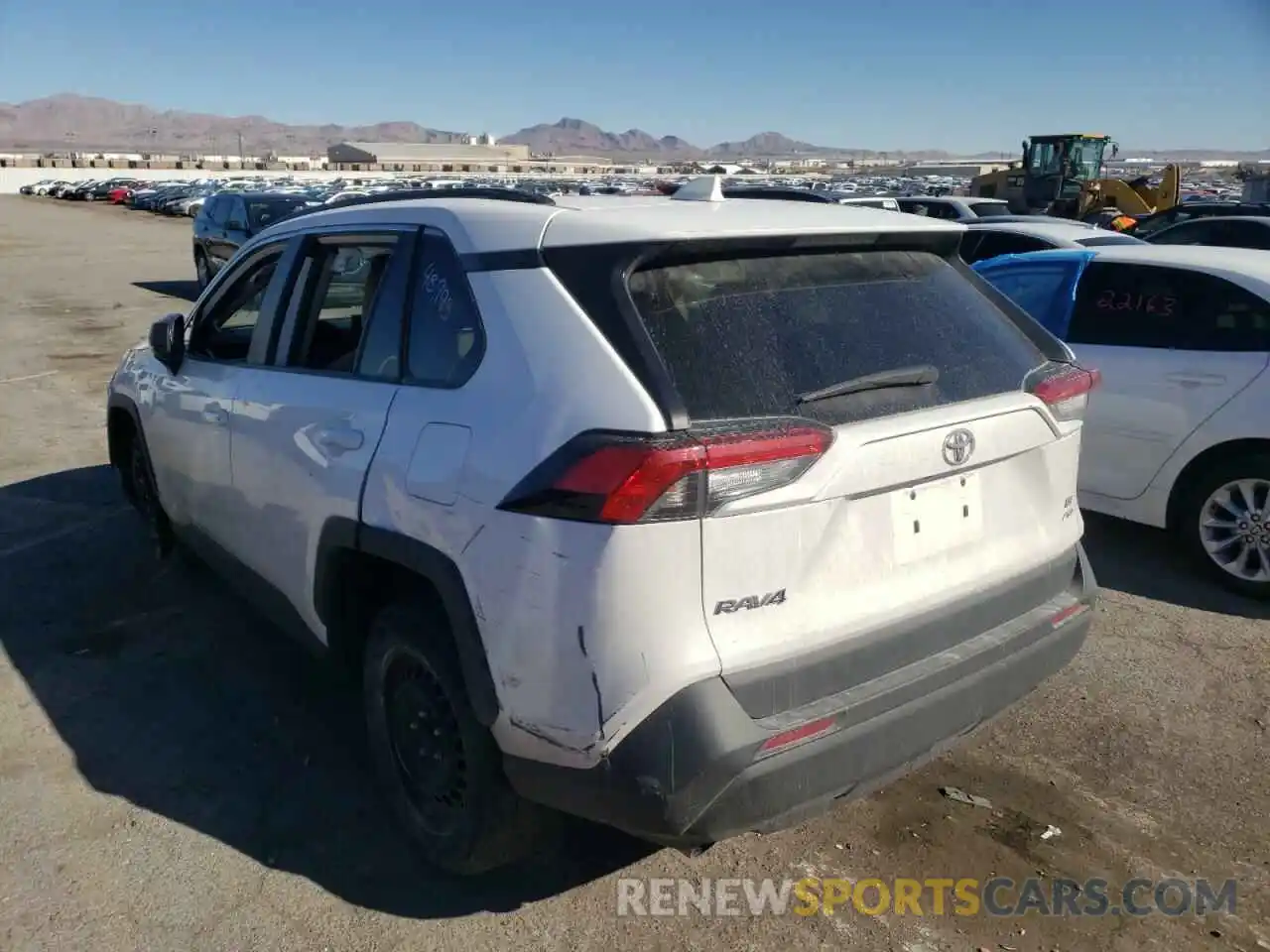 3 Photograph of a damaged car 2T3F1RFV3LC086176 TOYOTA RAV4 2020