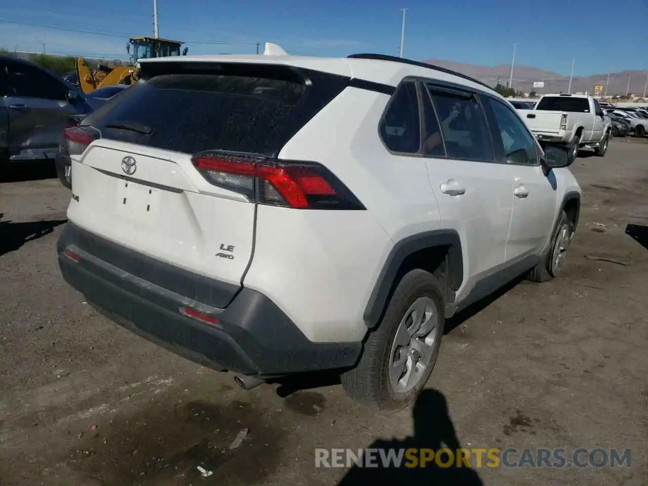 4 Photograph of a damaged car 2T3F1RFV3LC086176 TOYOTA RAV4 2020