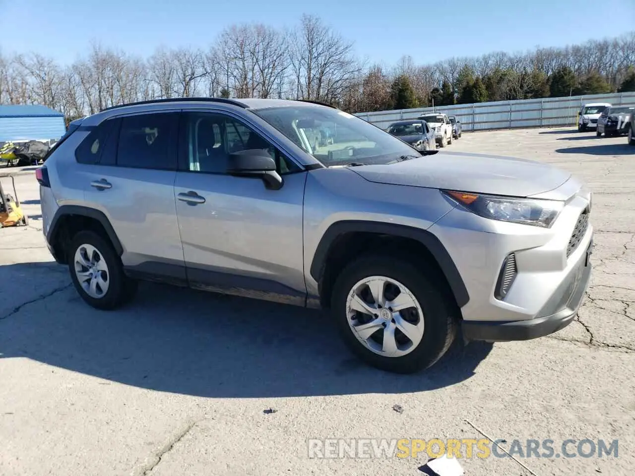 4 Photograph of a damaged car 2T3F1RFV3LC092138 TOYOTA RAV4 2020