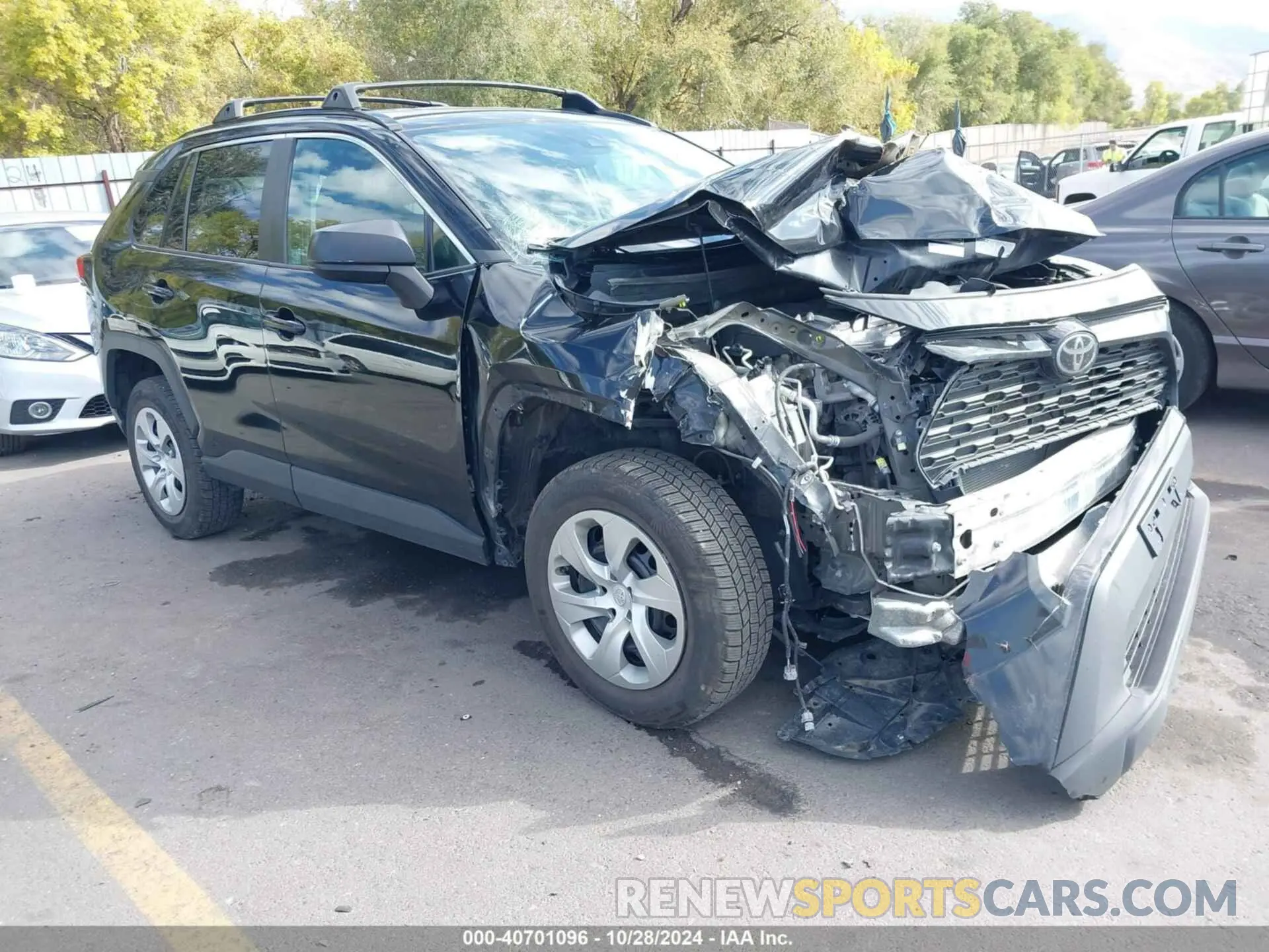 1 Photograph of a damaged car 2T3F1RFV3LC096318 TOYOTA RAV4 2020